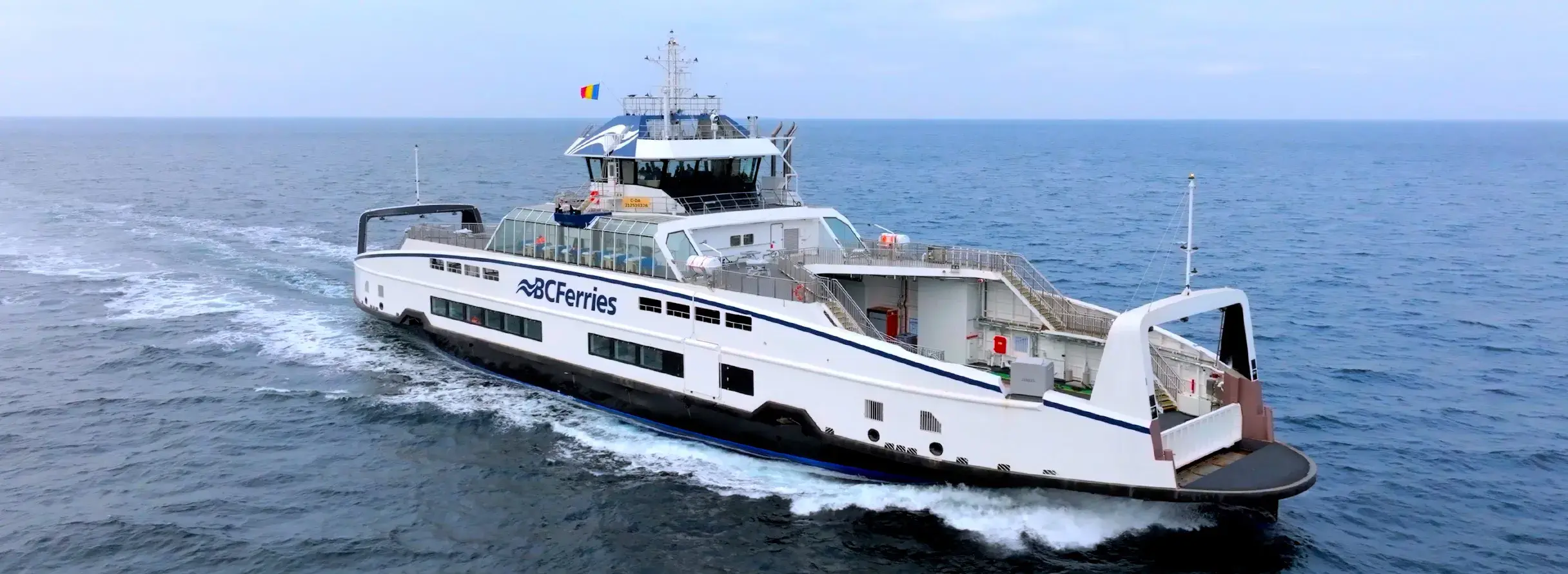 Damen announces Island Class ferry for BC Ferries completes sea trials top