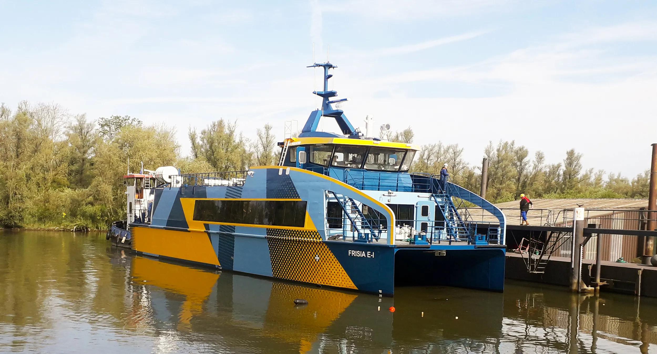 Damen Shipyards delivers Germany’s first all-electric ferry teaser