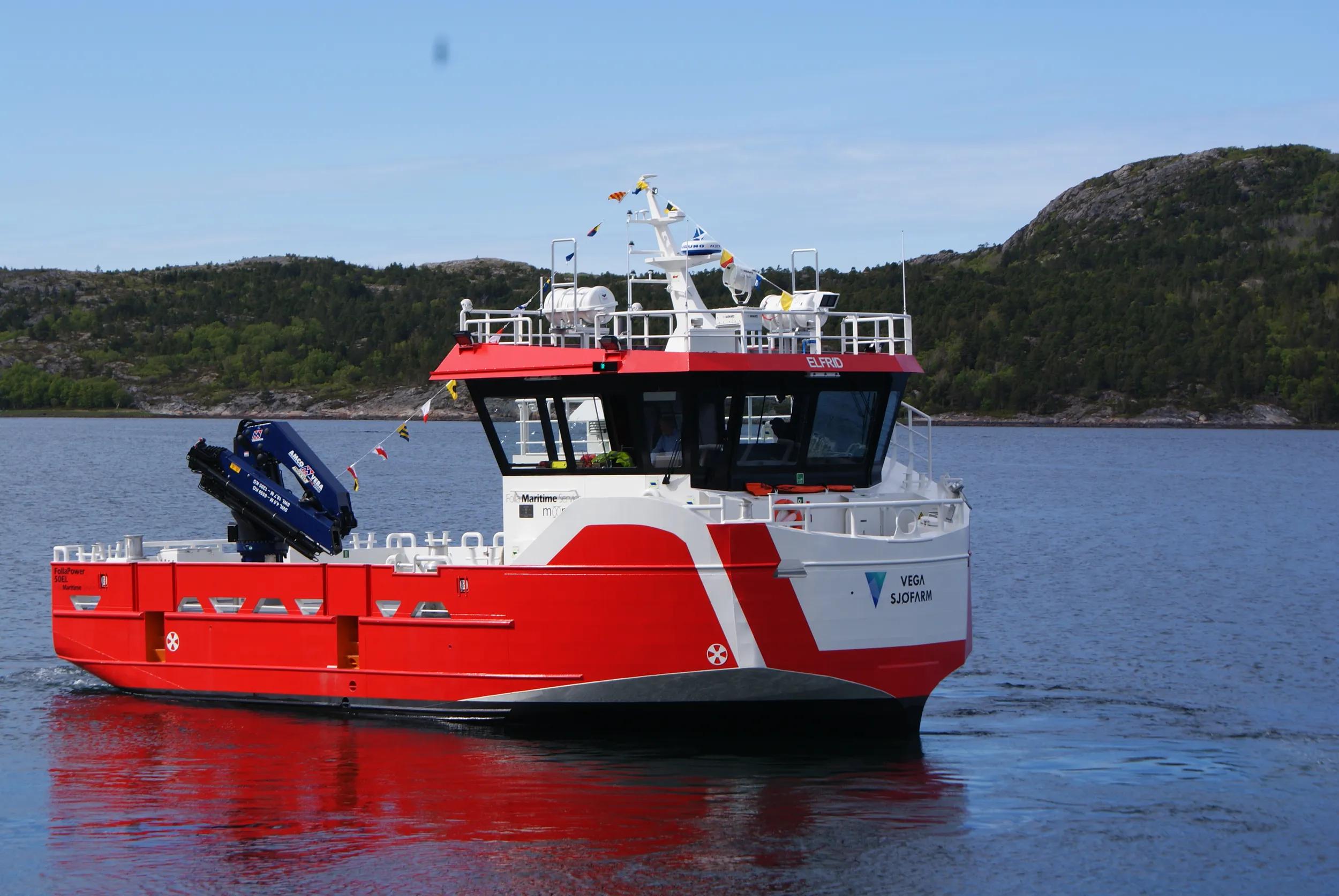 Damen and Folla Maritime signed for new hybrid workboat to Nova Sea teaser