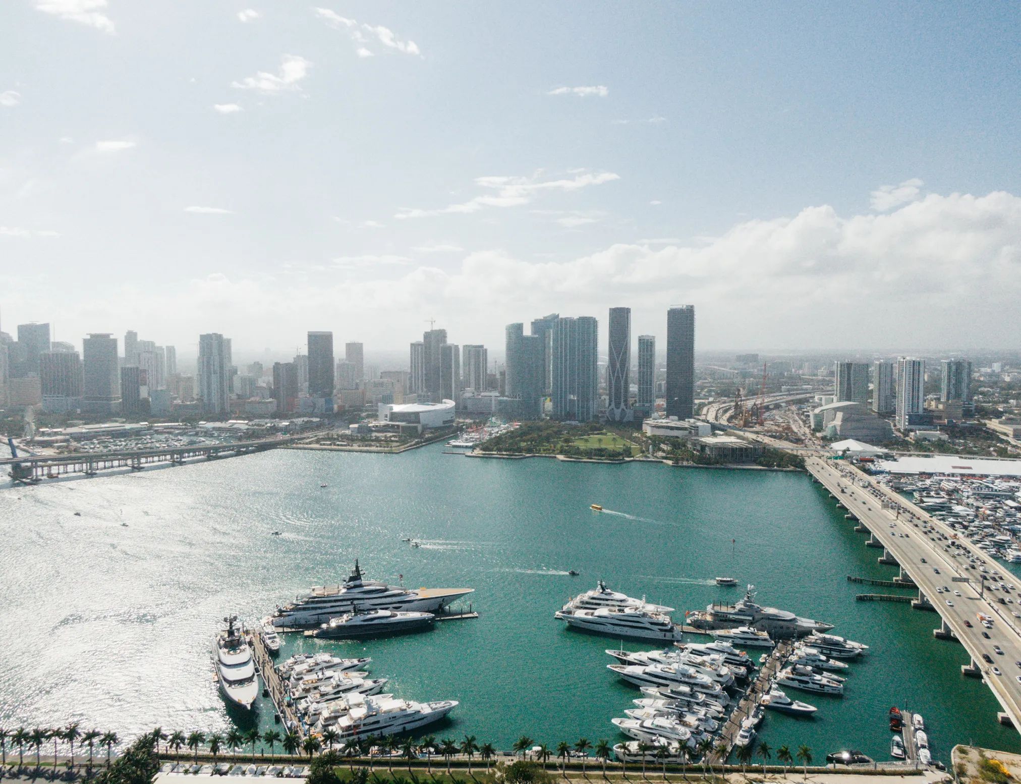 Overview marina Mimi International Boat Show 2024