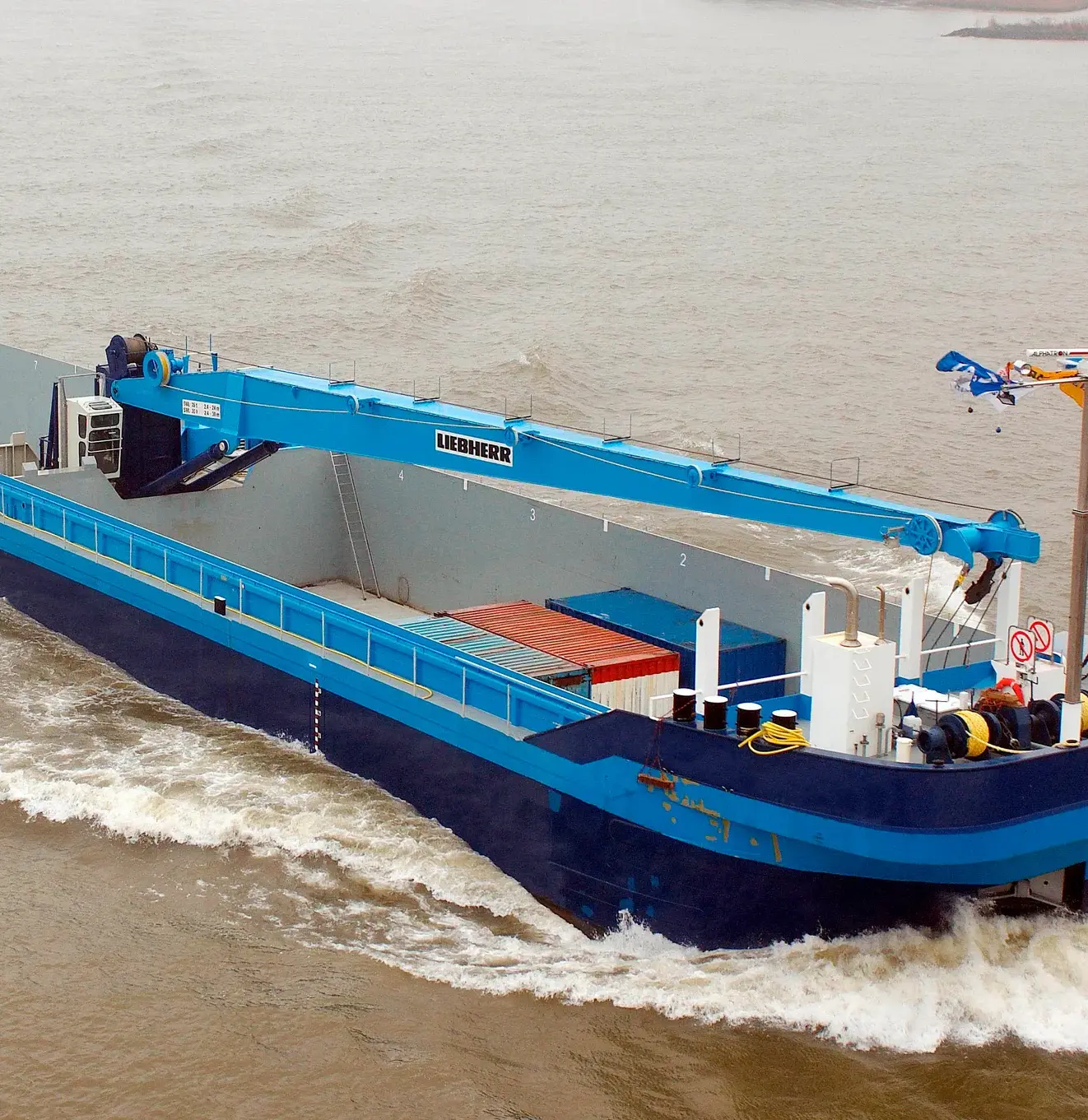 Used Inland Container Barge for sale 07633 (4)