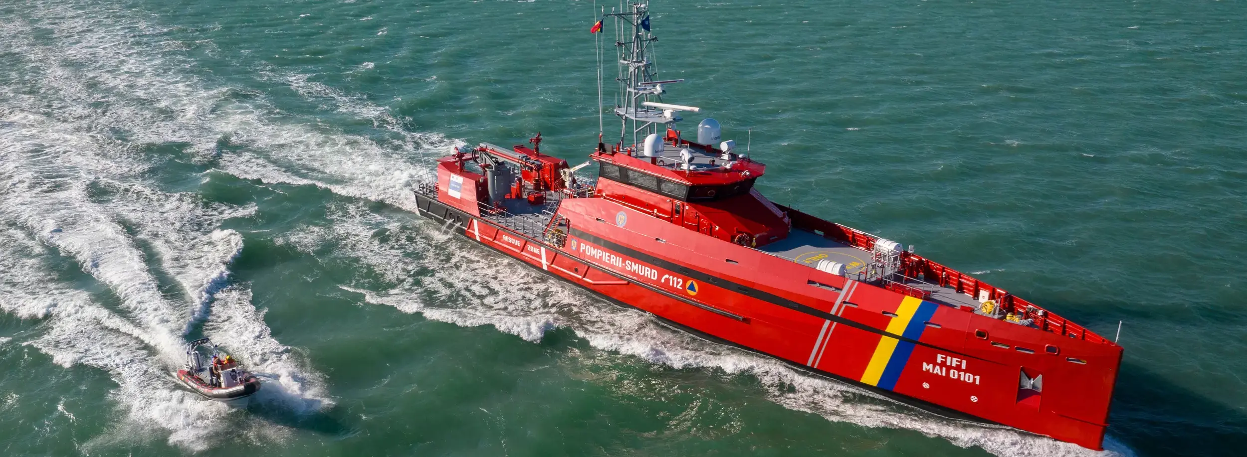 Damen Stan Patrol 5009 enters Romanian emergency fleet top