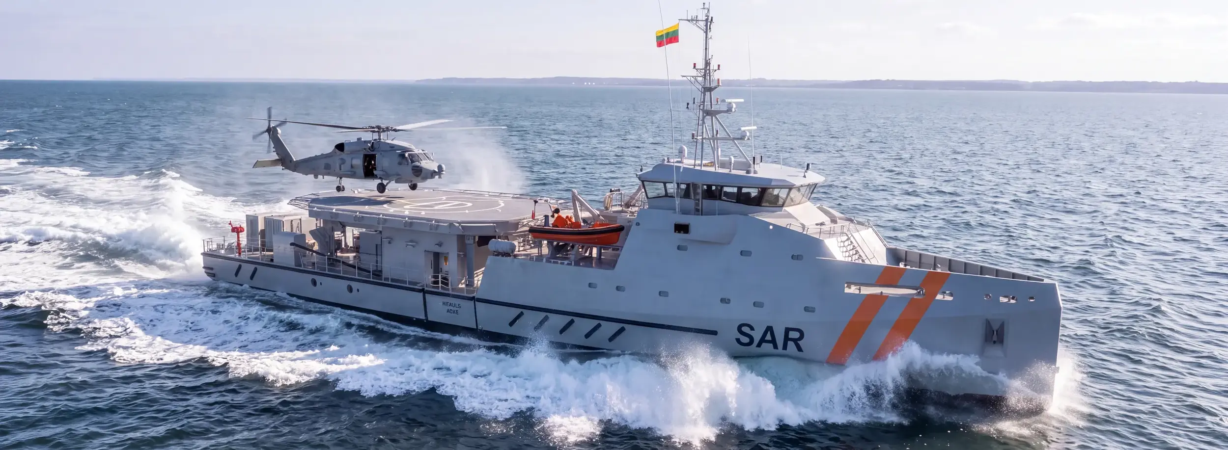 Damen signs for Lithuanian Navy SAR vessel top
