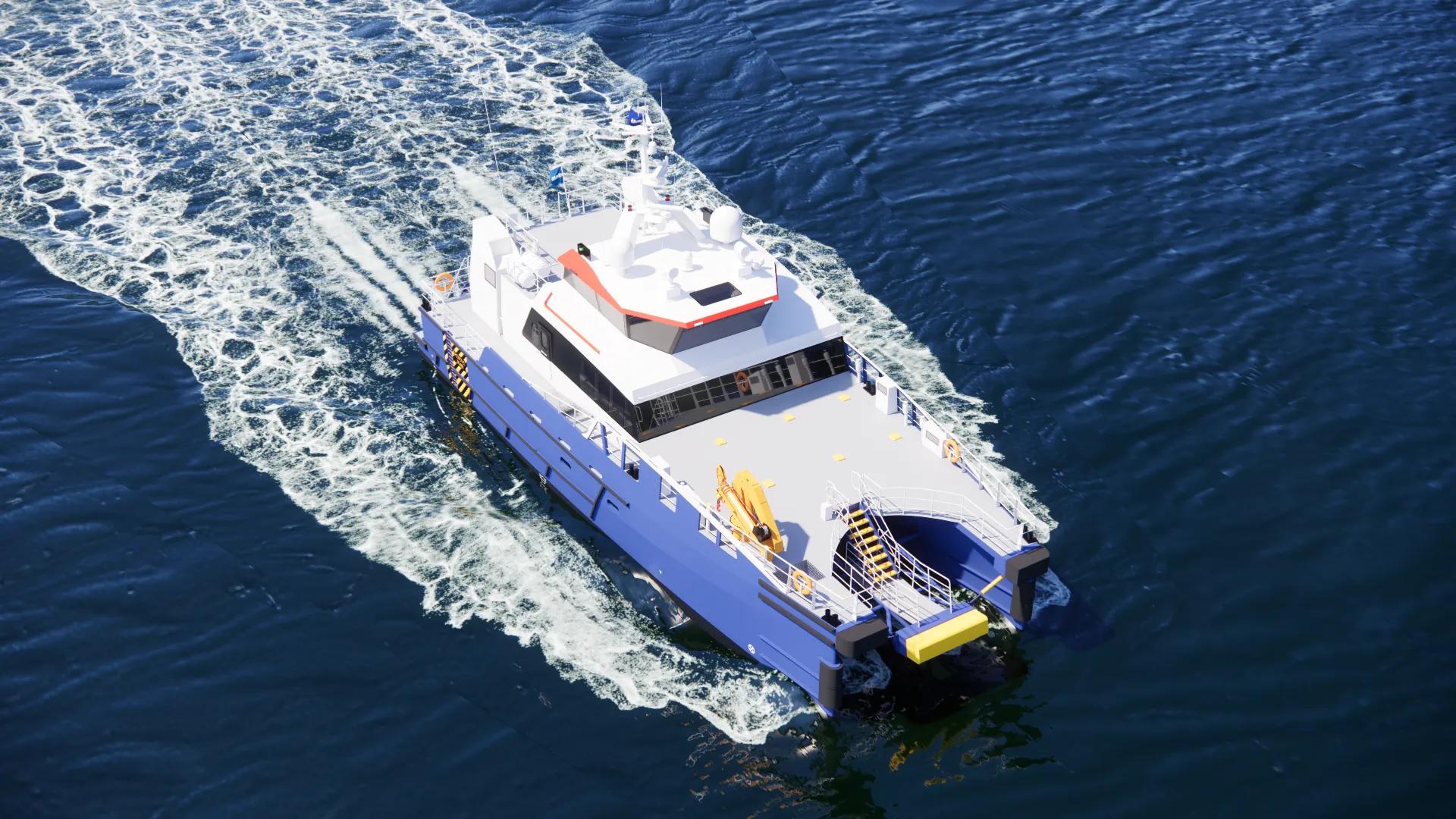Damen’s FCS 2710 modified to provide wide scope of offshore operations 1
