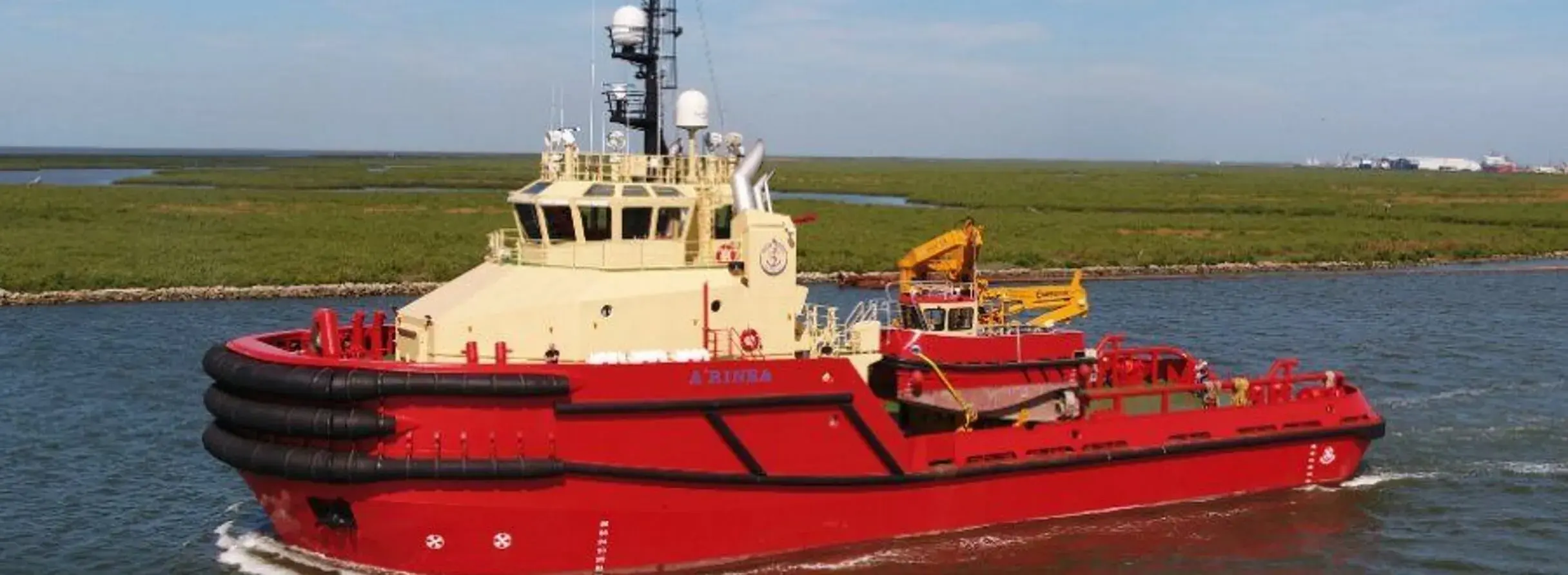 Edison Chouest Offshore delivers two locally built Damen-designed ASD tugs header