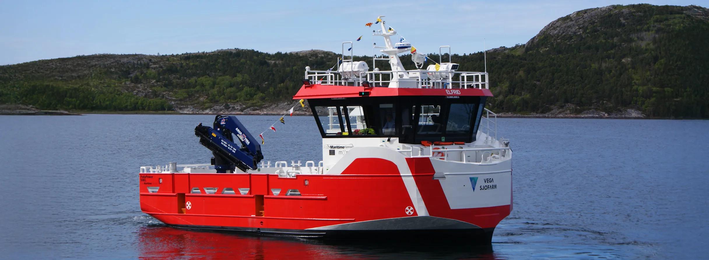 Damen and Folla Maritime signed for new hybrid workboat to Nova Sea top