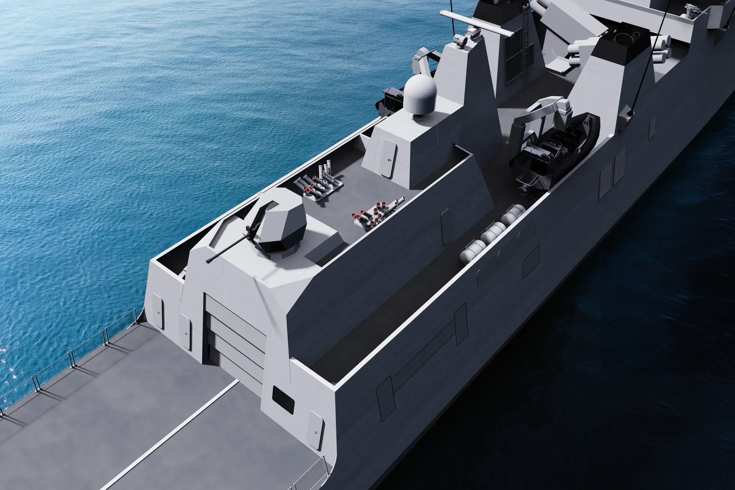 Damen Naval signs Terma A/S for C-Guard system on Colombian PES Frigate 1