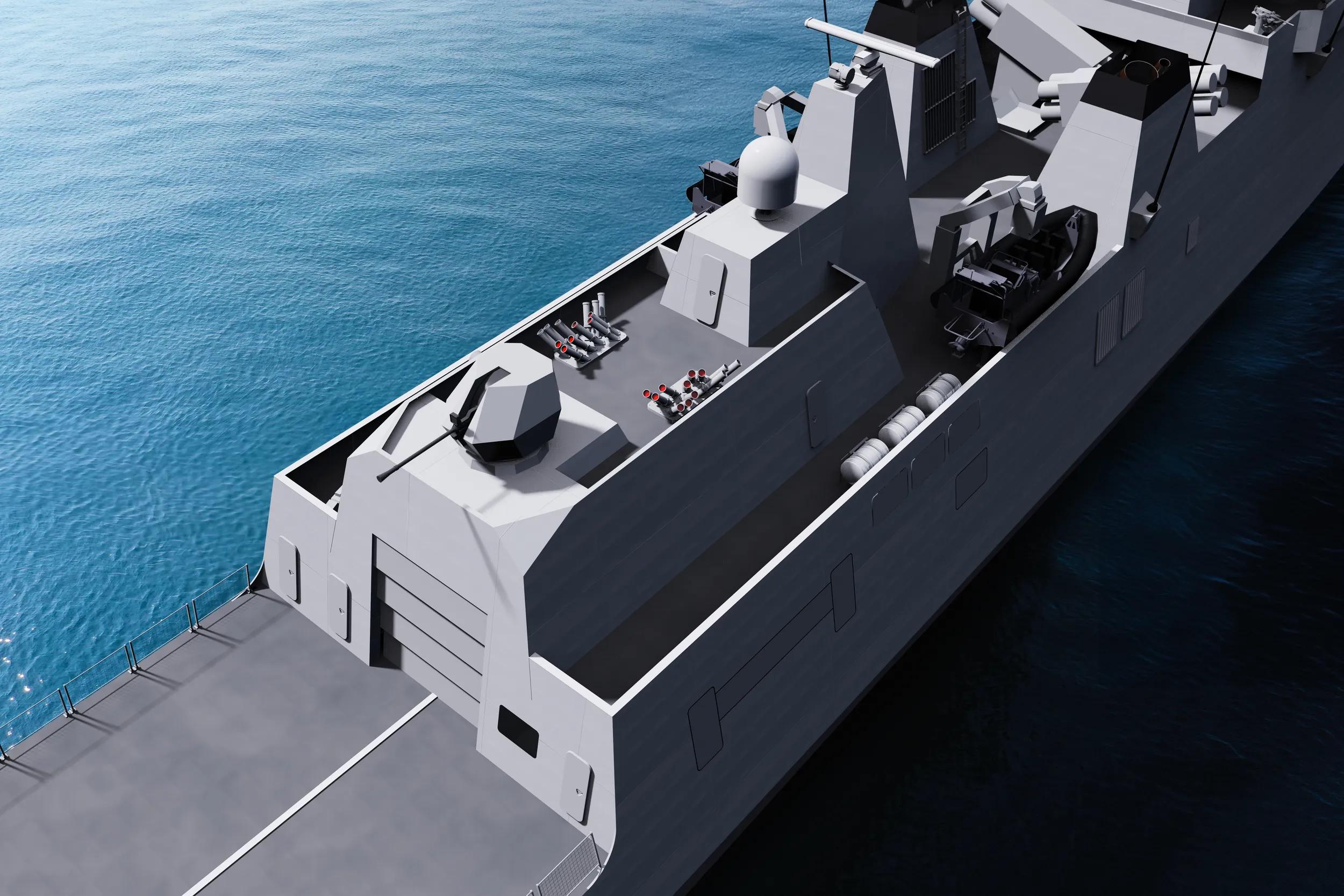 Damen Naval signs Terma A/S for C-Guard system on Colombian PES Frigate 1