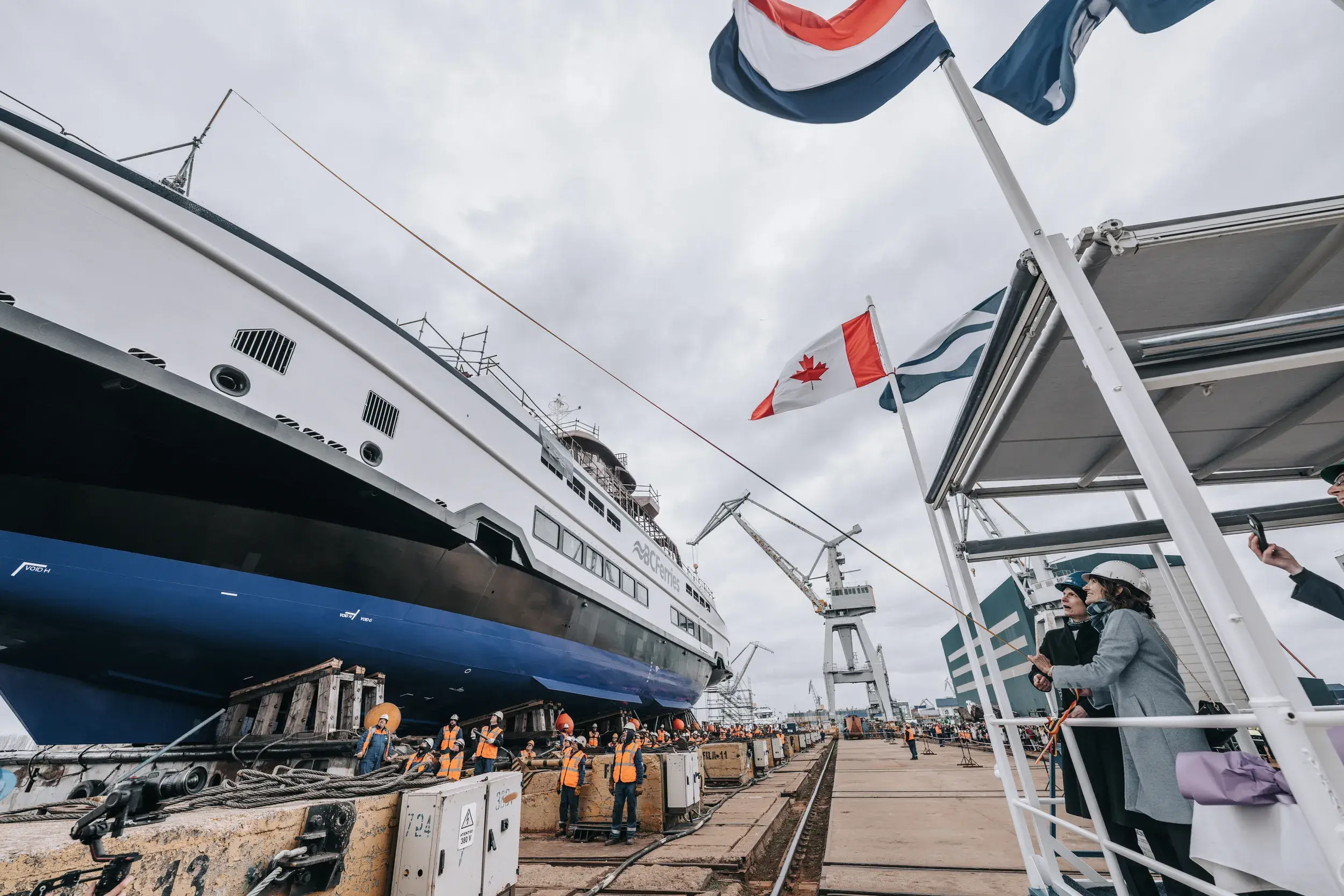 Damen launches tenth Island Class ferry for BC Ferries 1
