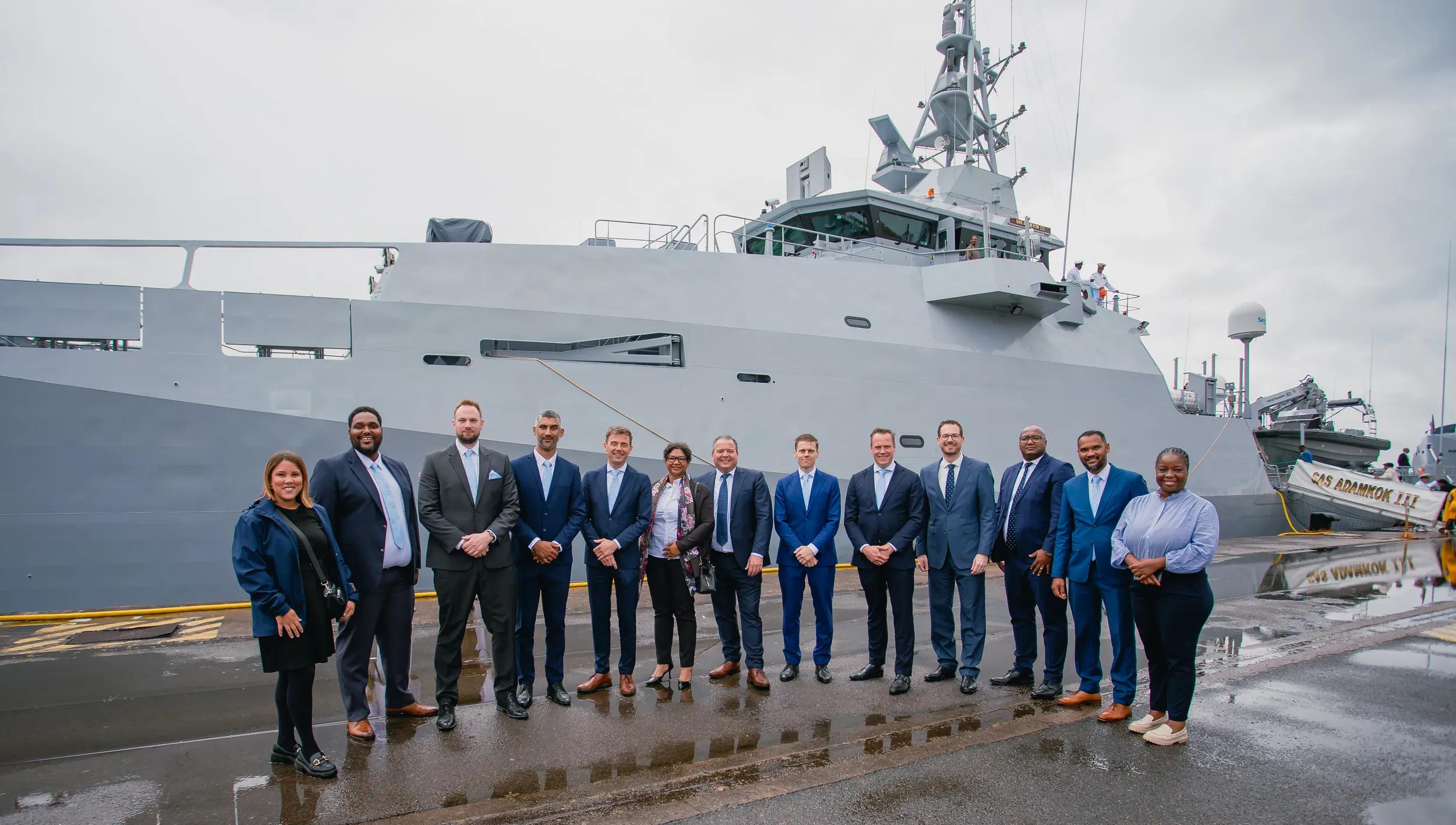 Damen Cape Town advances SA’s maritime security with third vessel delivery to navy 1