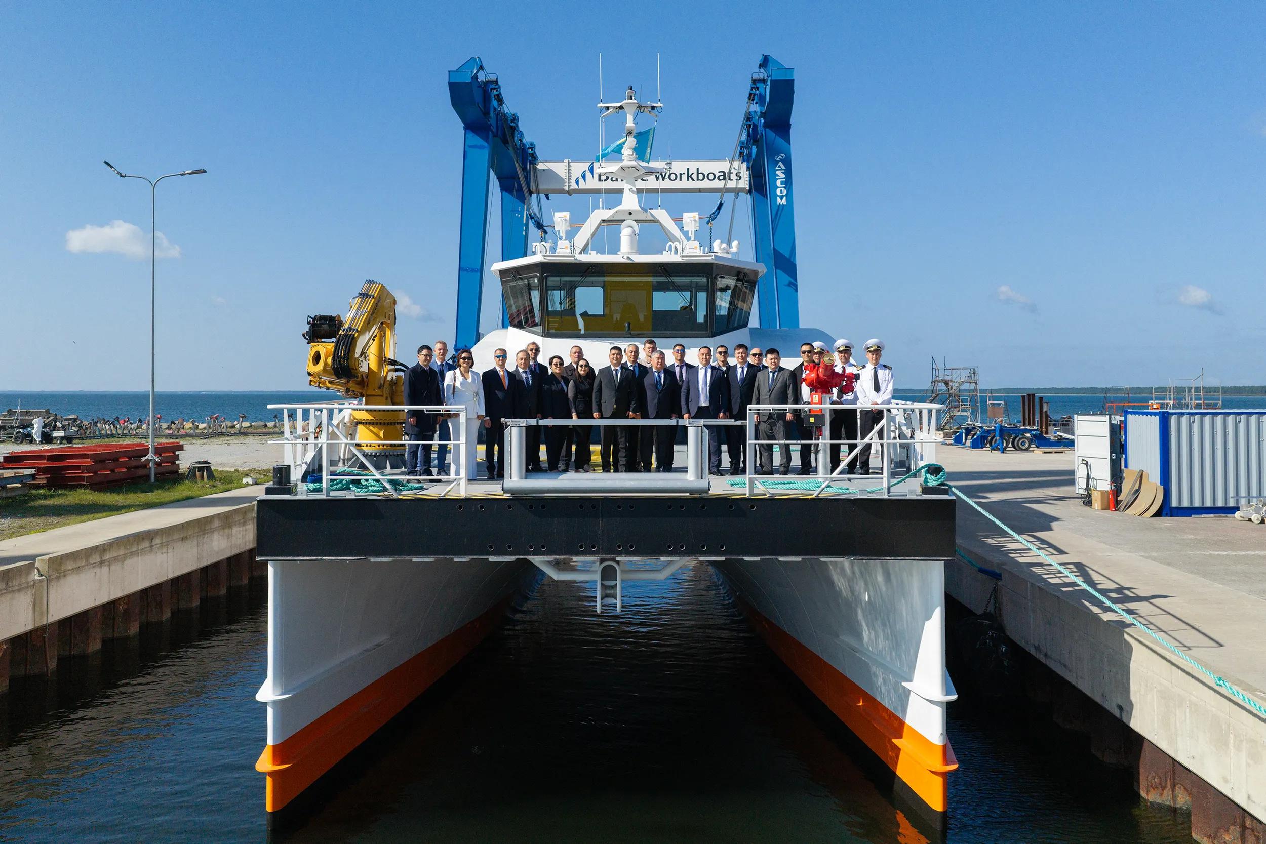 Damen launches FCS 2710 Tumar for Kazakhstan emergency services 1