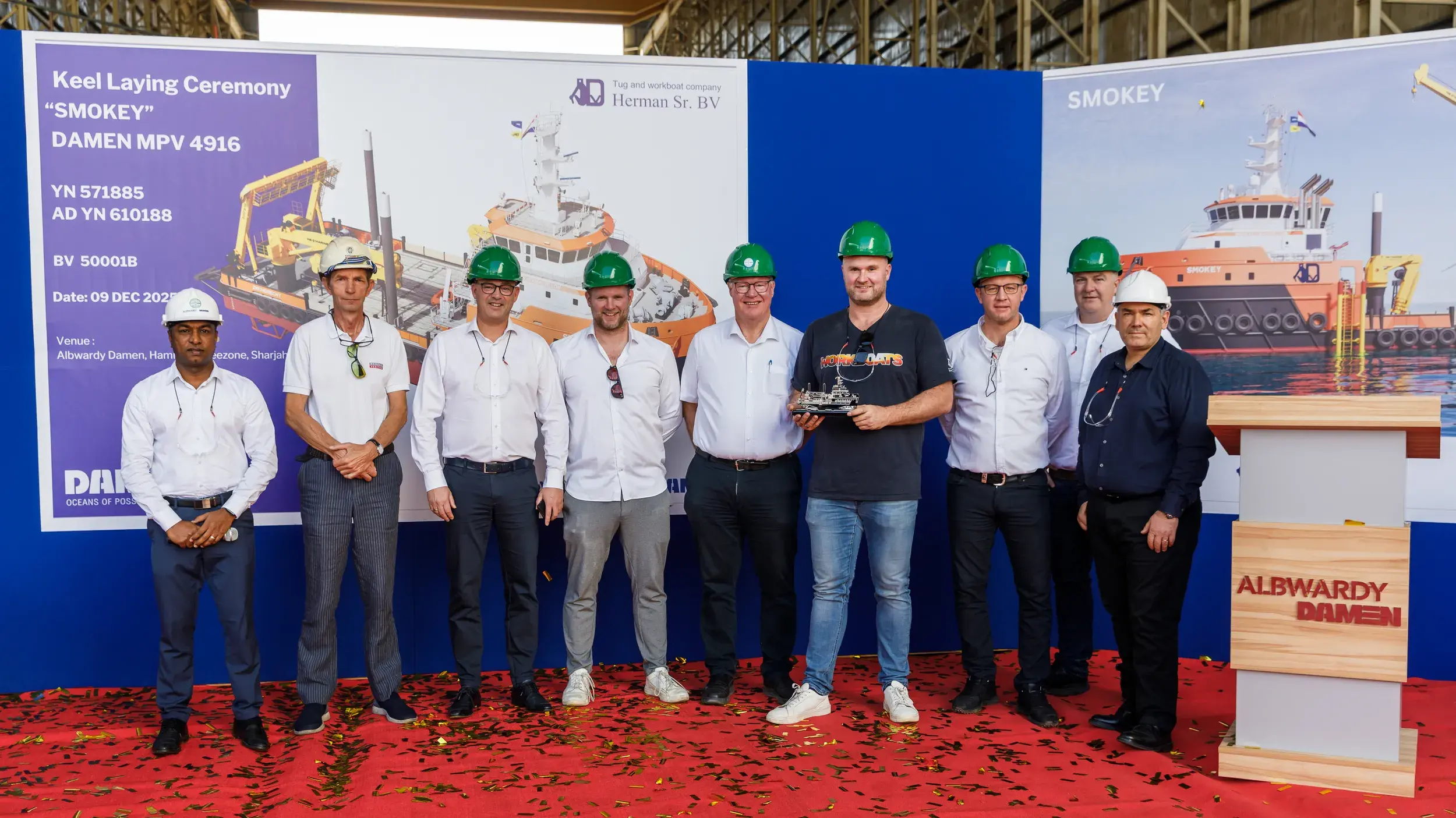 Damen delivers new tugs to the Fairplay and Louis Meyer 1