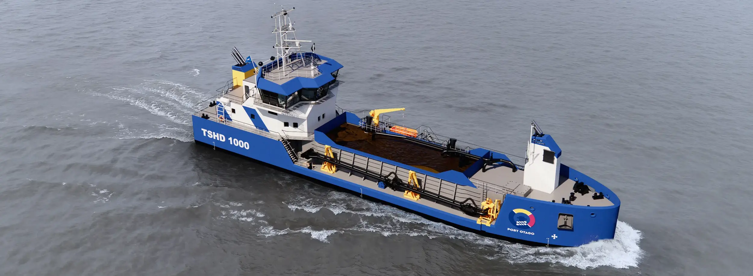 Damen signs contract with Port Otago and partner Napier Port for delivery of TSHD 1000 top