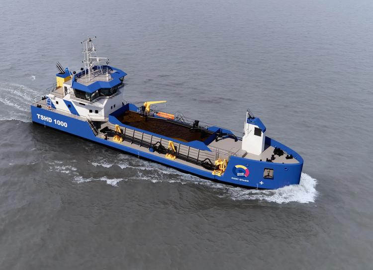 Damen signs contract with Port Otago and partner Napier Port for delivery of TSHD 1000