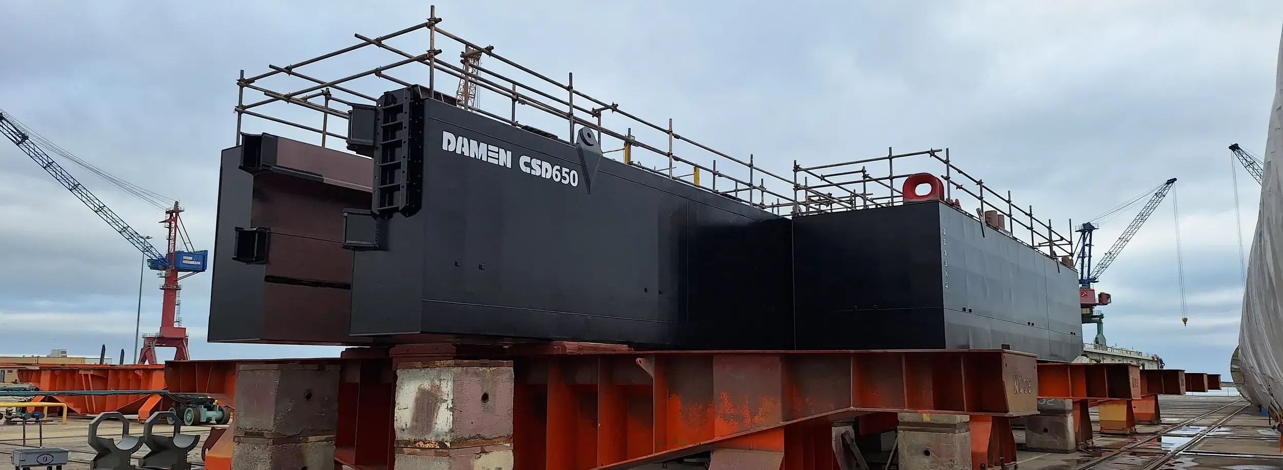The first ever CSD under construction in Azerbaijan at Baku Shipyard header