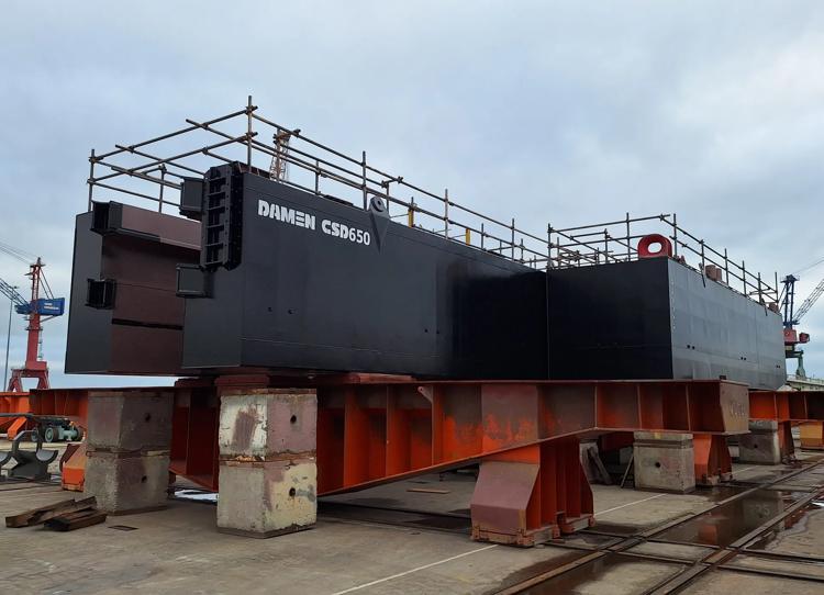 The first even CSD under construction in Azerbaijan at Baku Shipyard