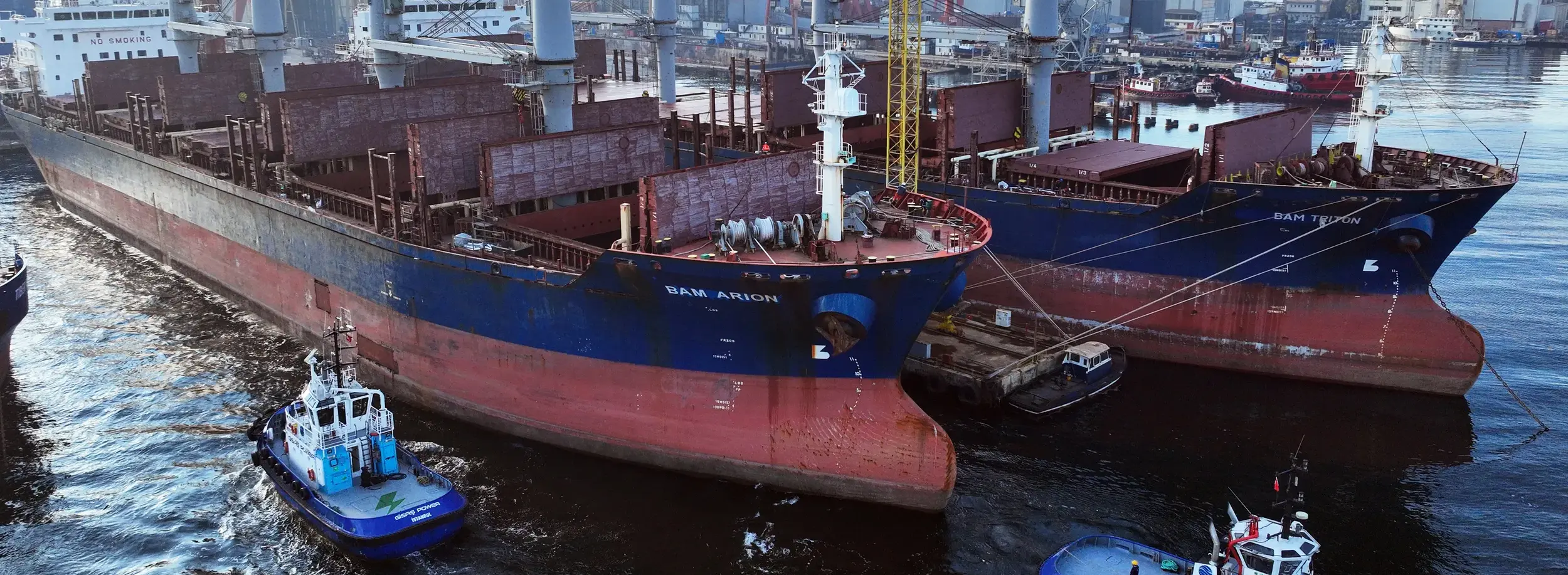 Damen completes green retrofit project for BAM Shipping top