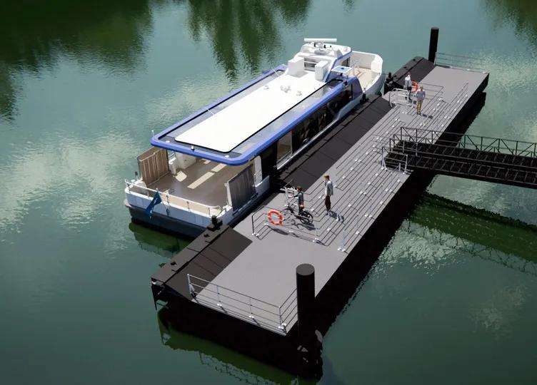 New Damen HDPE pontoon