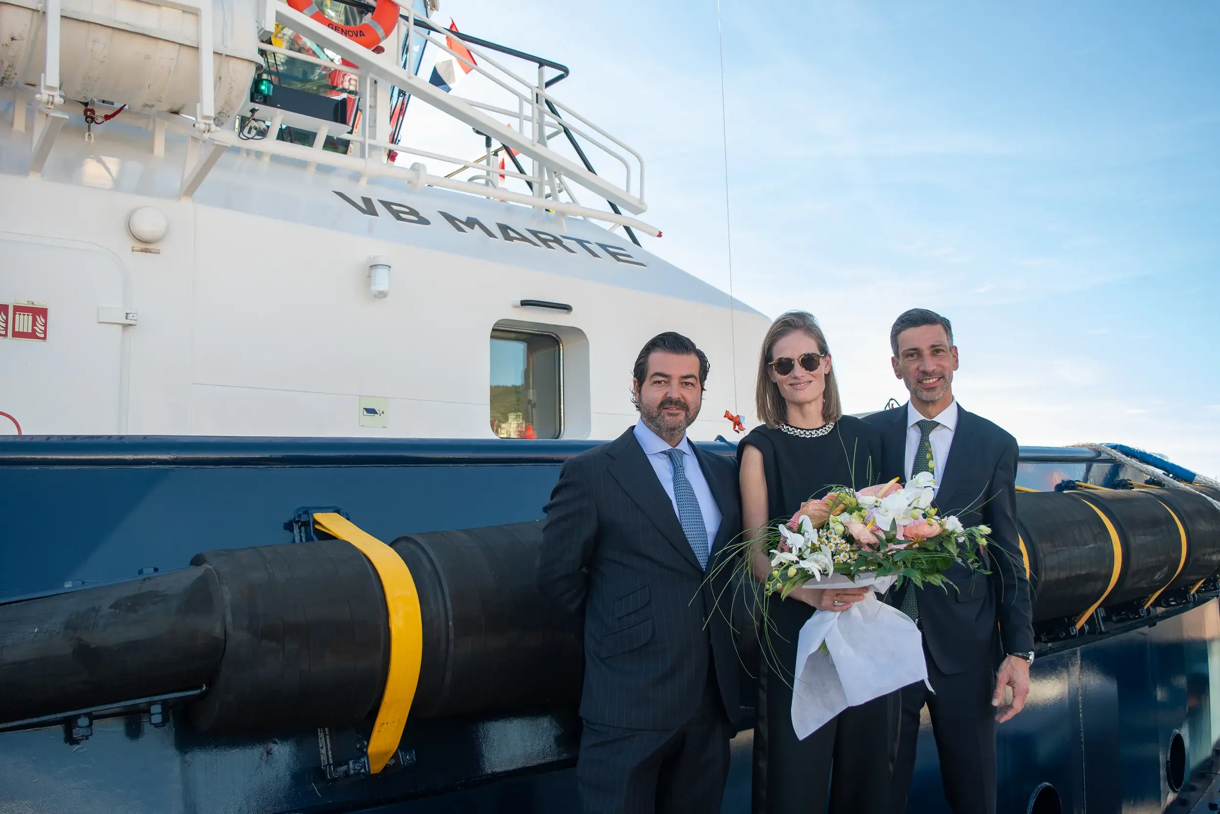 Boluda Towage christens Damen ASD Tug 2813 VB Marte in Genoa 2