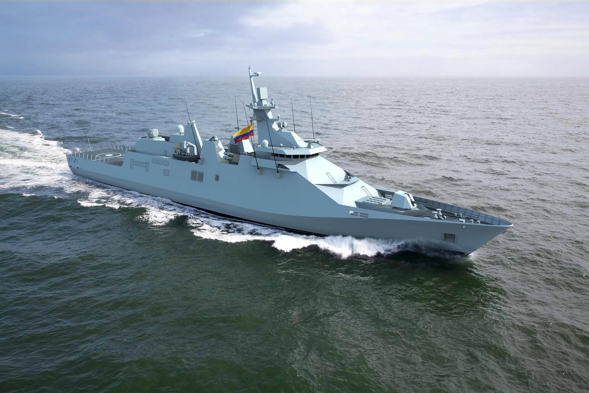 Damen Naval signs contract with Lloyd’s Register for new frigate for Colombia teaser