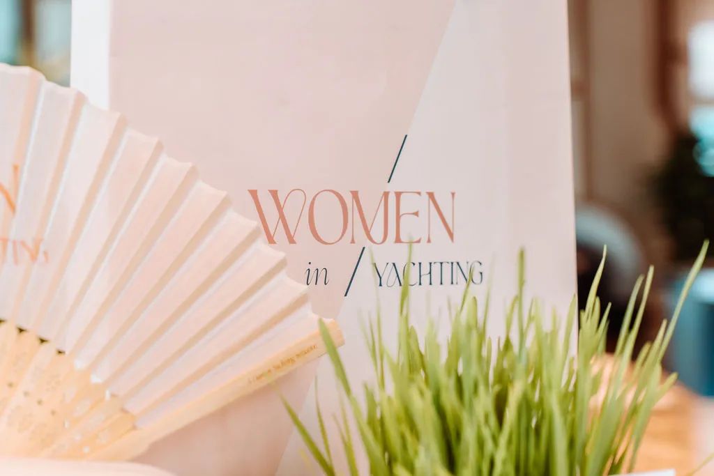All the womens at the Women in Yachting event in Singapore