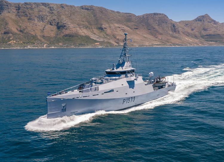 Damen Cape Town has delivered the third vessel to the SA navy teaser