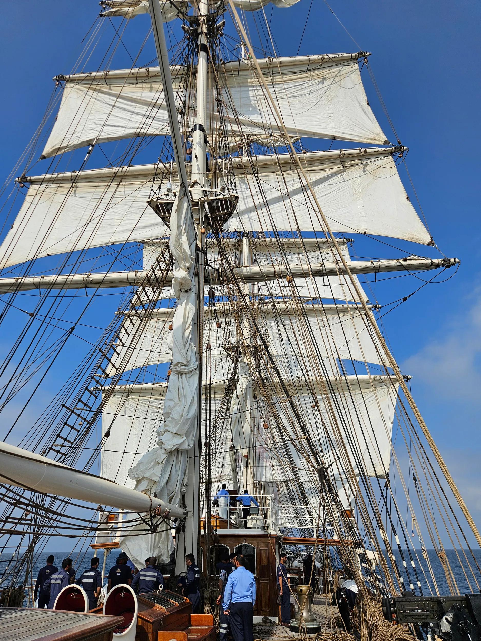 Damen welcomes back Sail Training Vessel Shabab Oman II 2