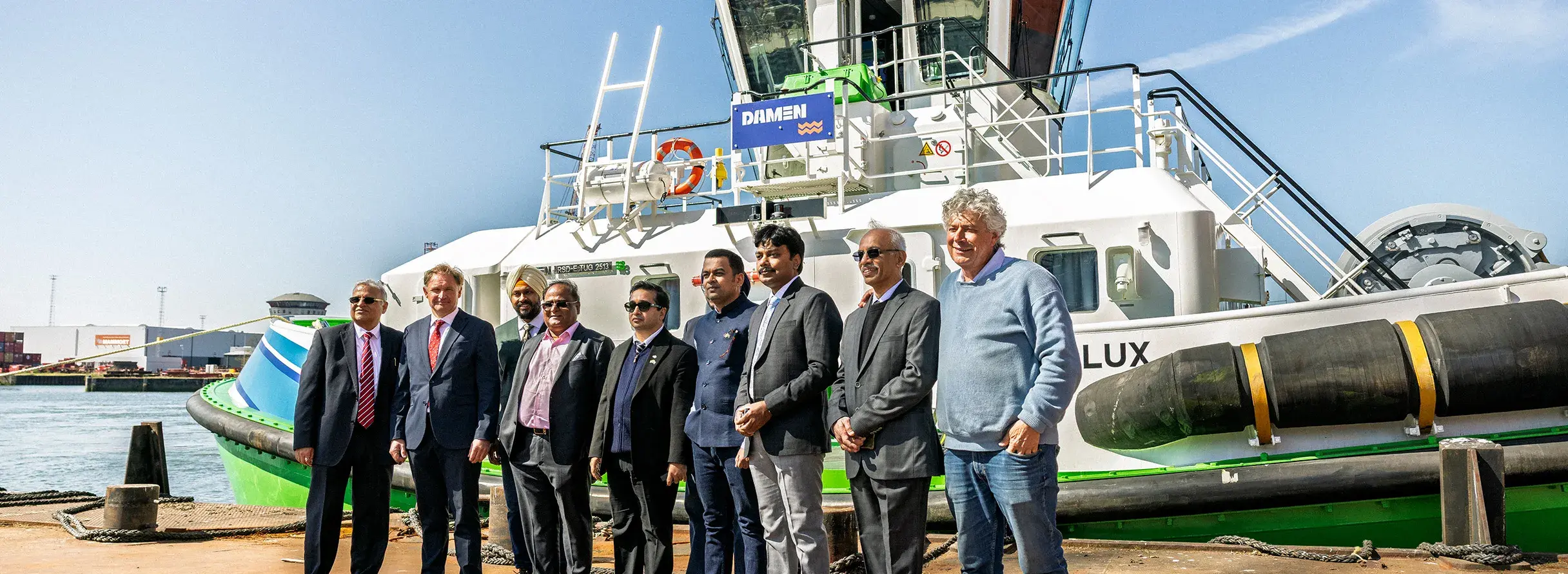 Damen signs MoU with Square Port Shipyard to build vessels in India top