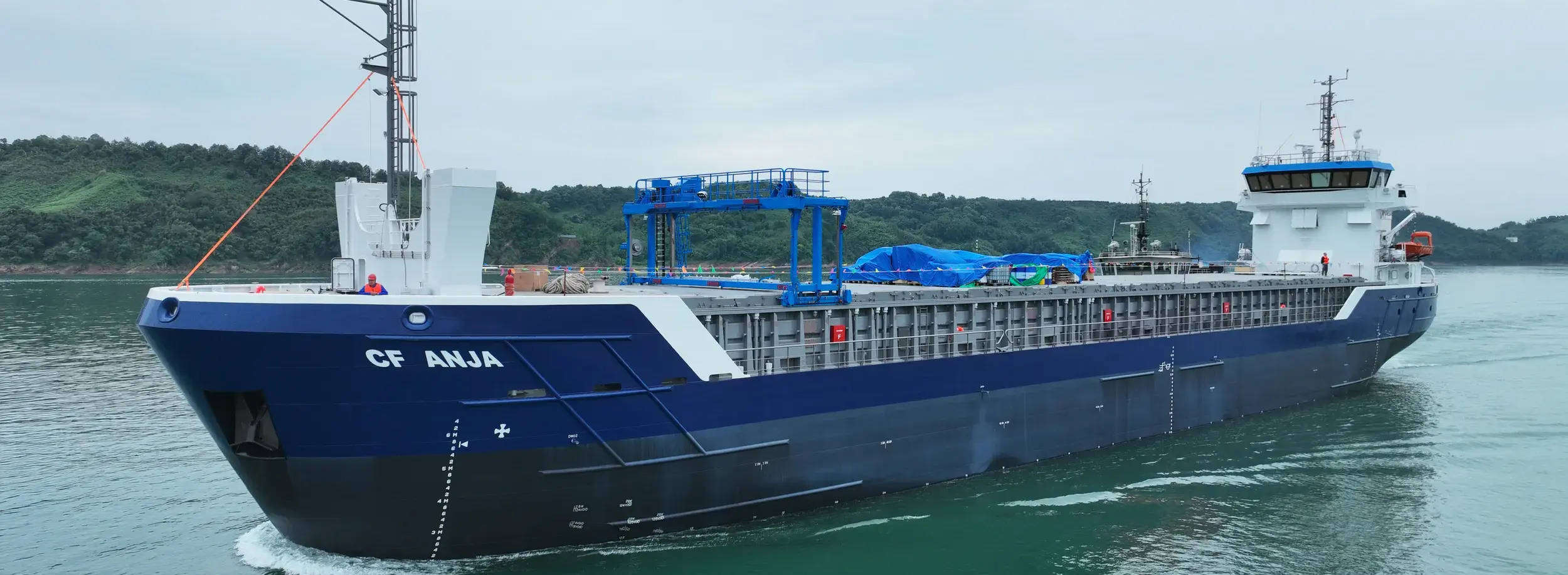 Damen delivers CF 3850 to Juru Agentura Forsa top