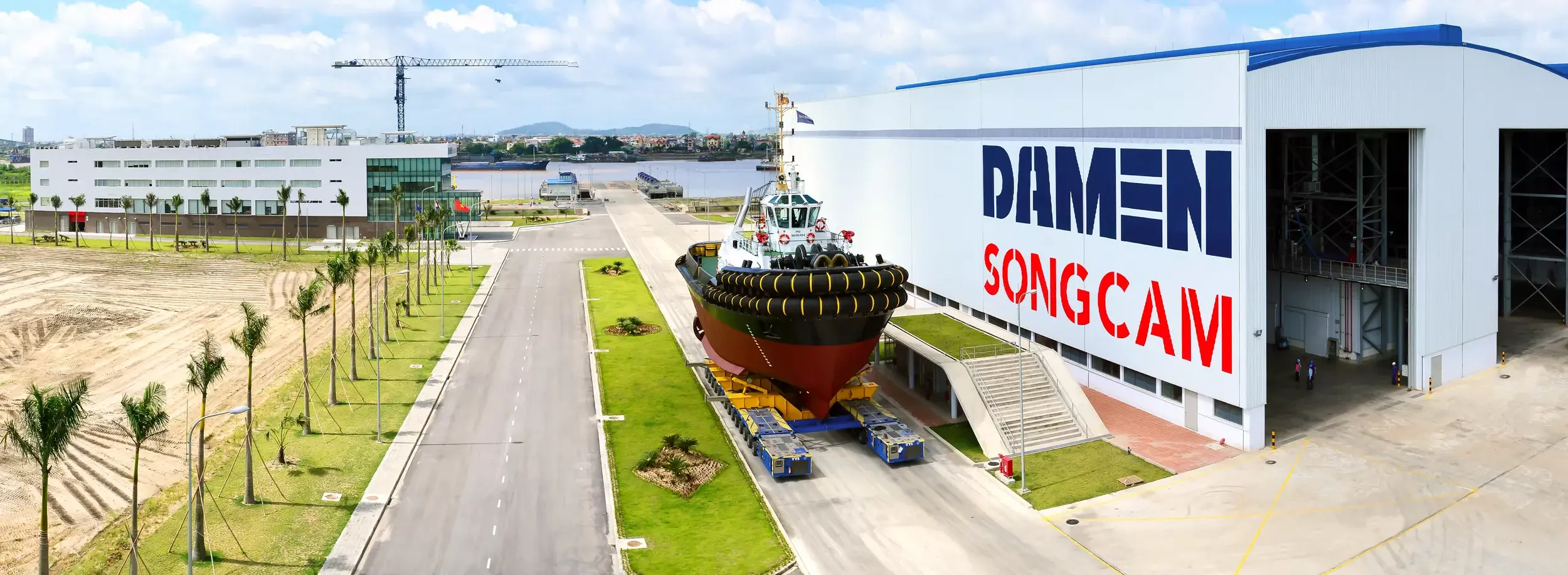 Damen yards, Damen vessels (header)