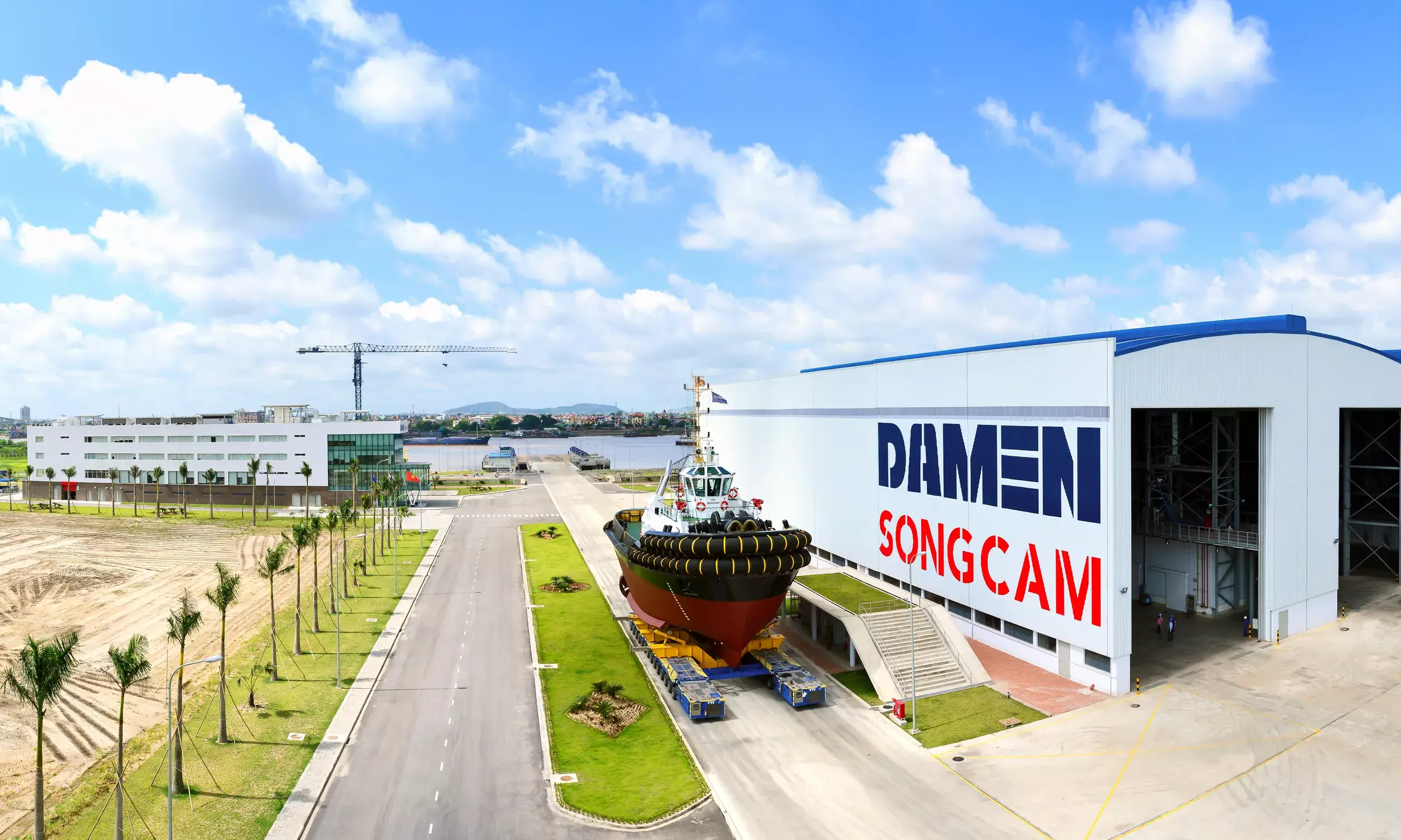 Damen yards, Damen vessels