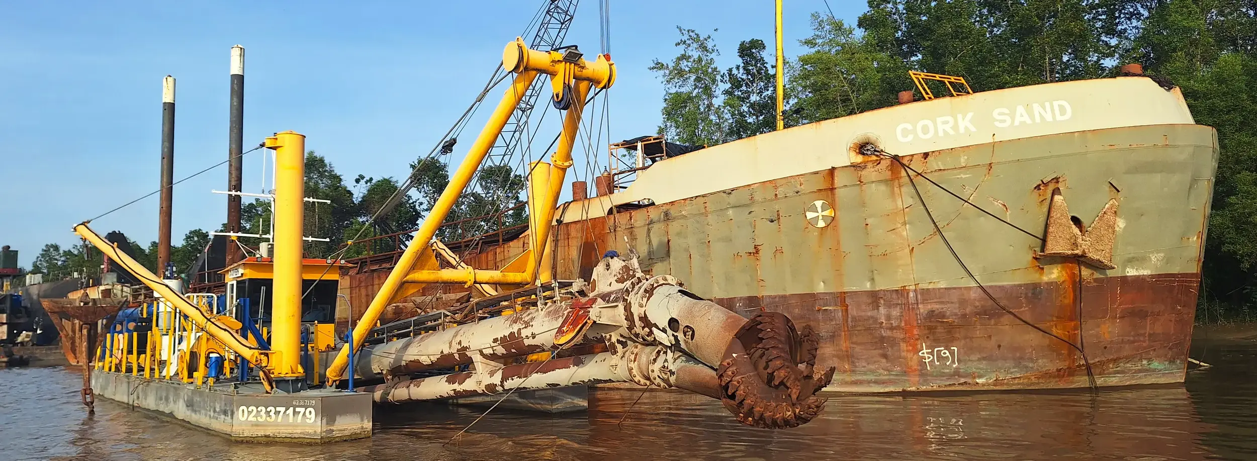 Damen Shipyards Group has recently delivered a Damen CSD 350 to Guyana Port Inc top