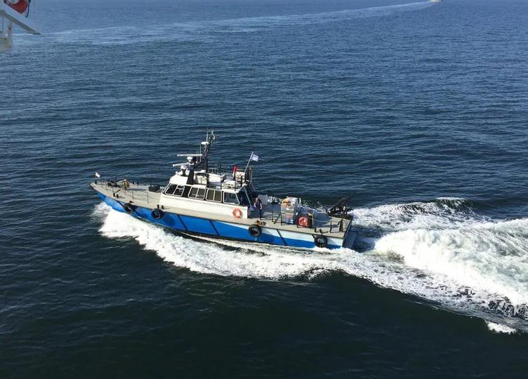 Used crew, survey patrol tender