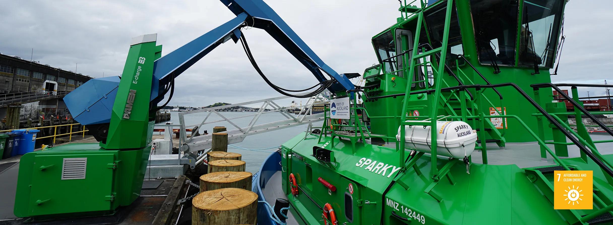 The Damen RSD-E Tug - a sustainable towing force (header)