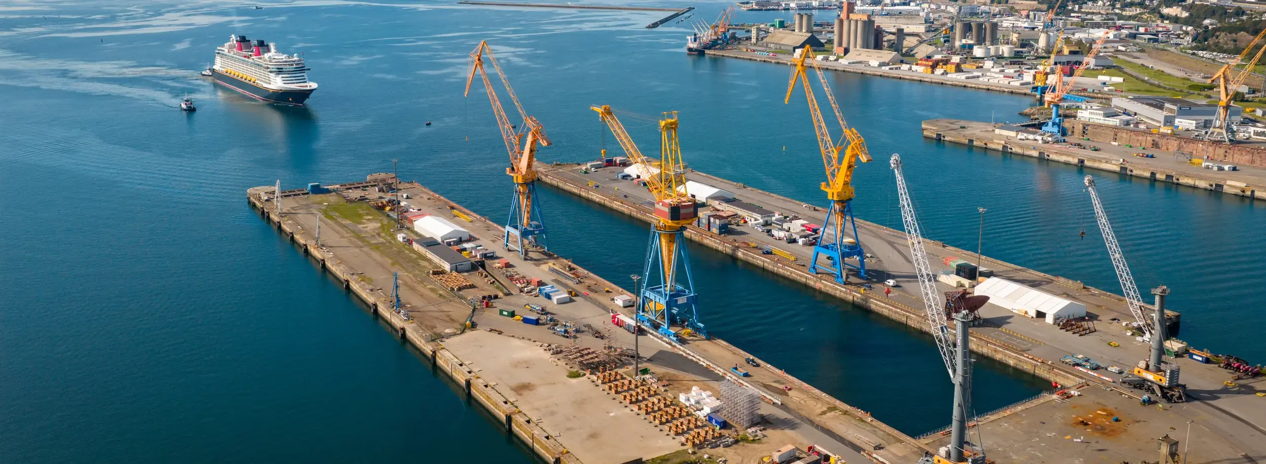 Damen Shiprepair Brest achieves milestone in green cruise refits top