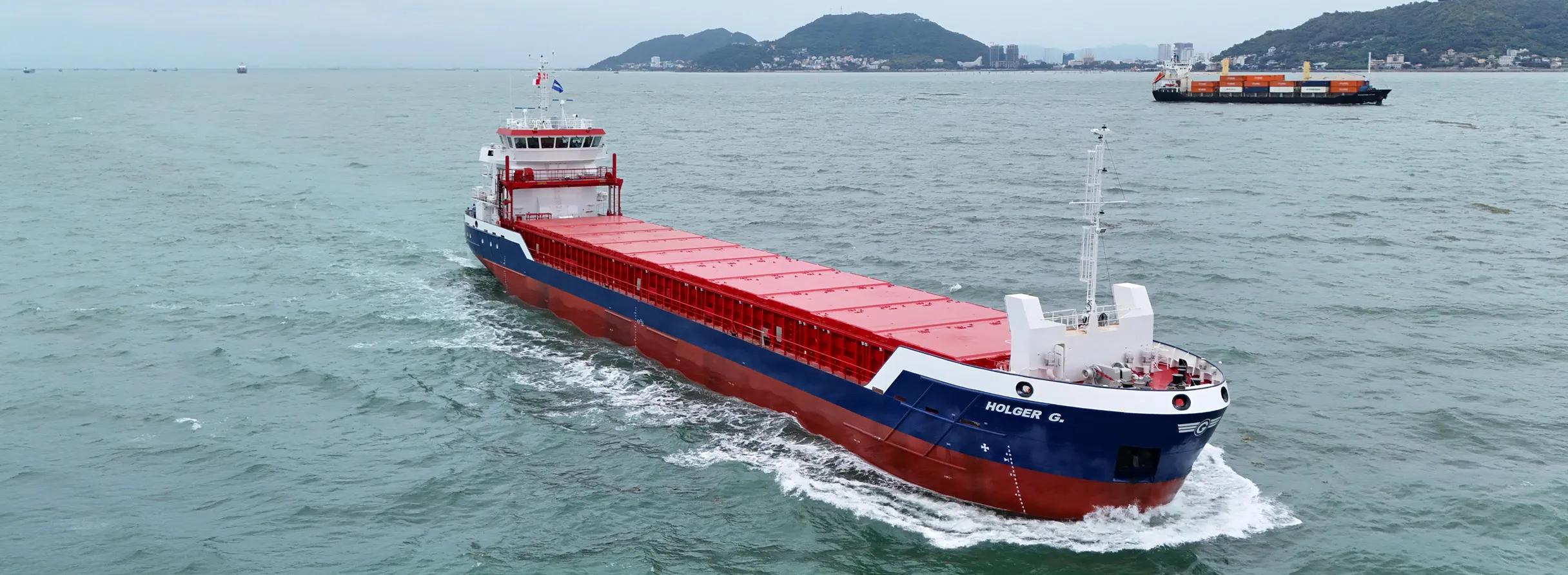 Damen delivers CF 3850 Holger G. to Reederei Gerdes top