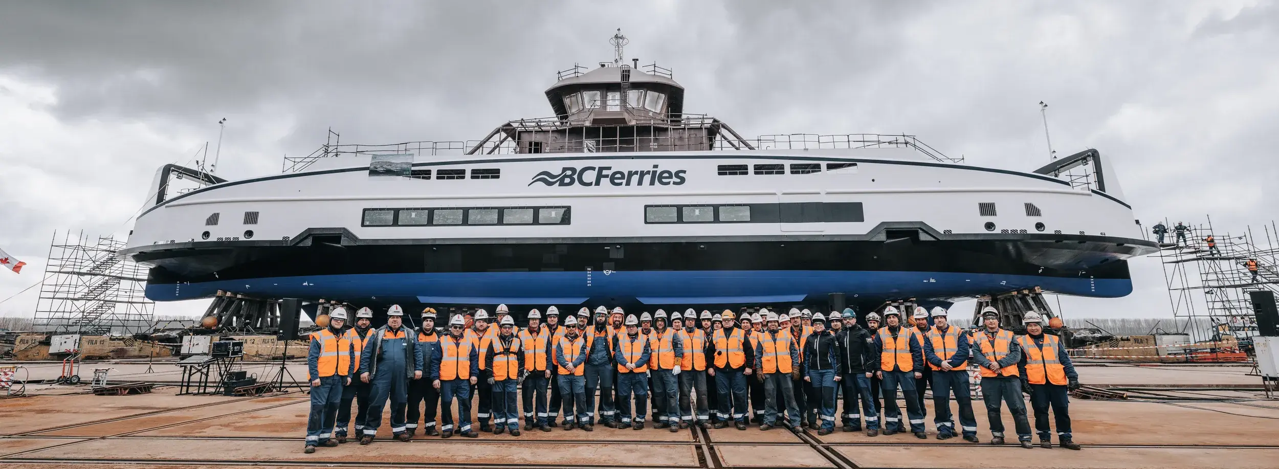 Damen launches tenth Island Class ferry for BC Ferries top