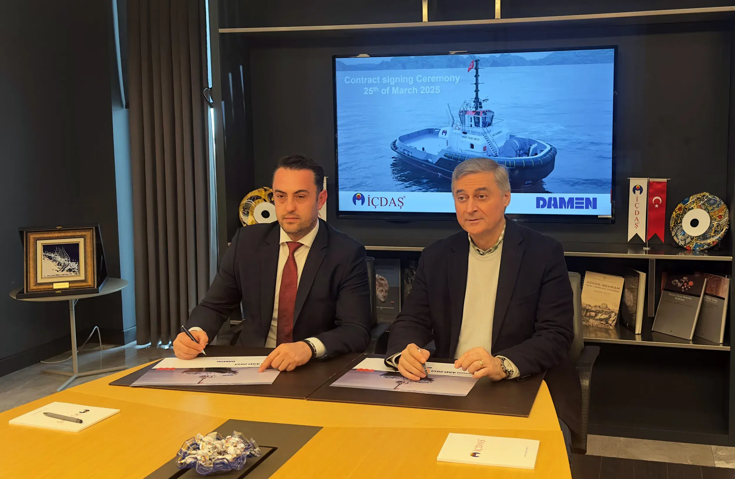 Damen signs with Türkiye-based İÇDAŞ for local ASD Tug 2813 construction 1