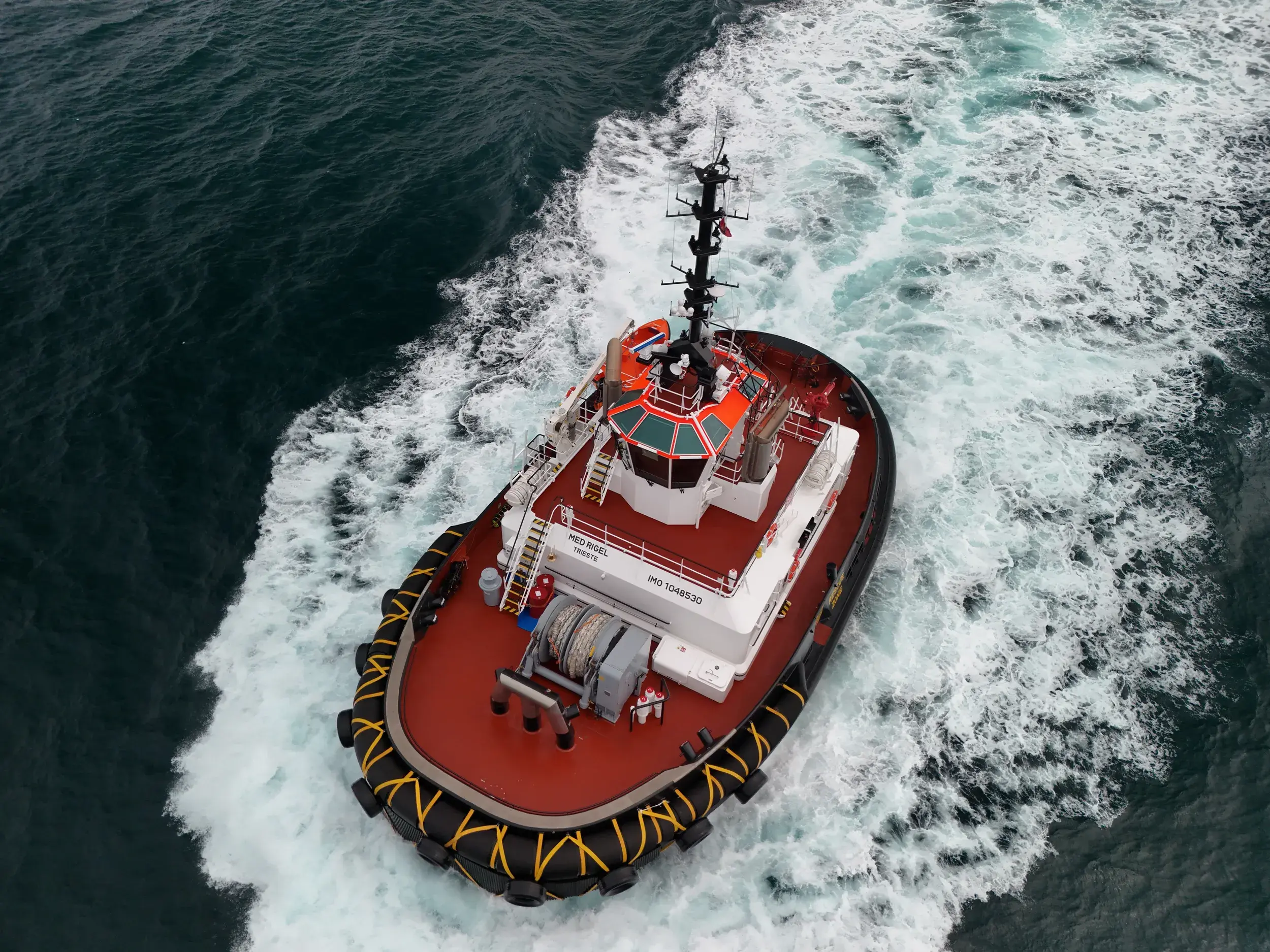 Damen delivers two RSD Tugs 2513 to Tripmare for port operations 1