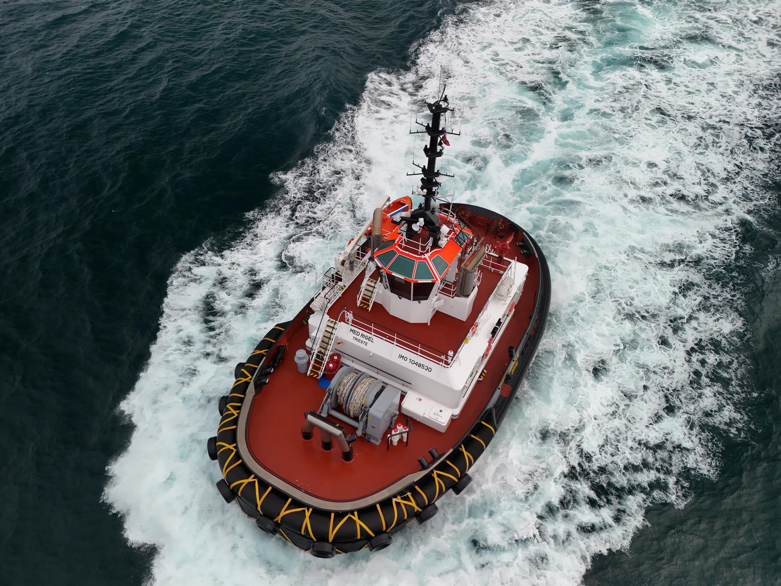 Damen delivers two RSD Tugs 2513 to Tripmare for port operations 1