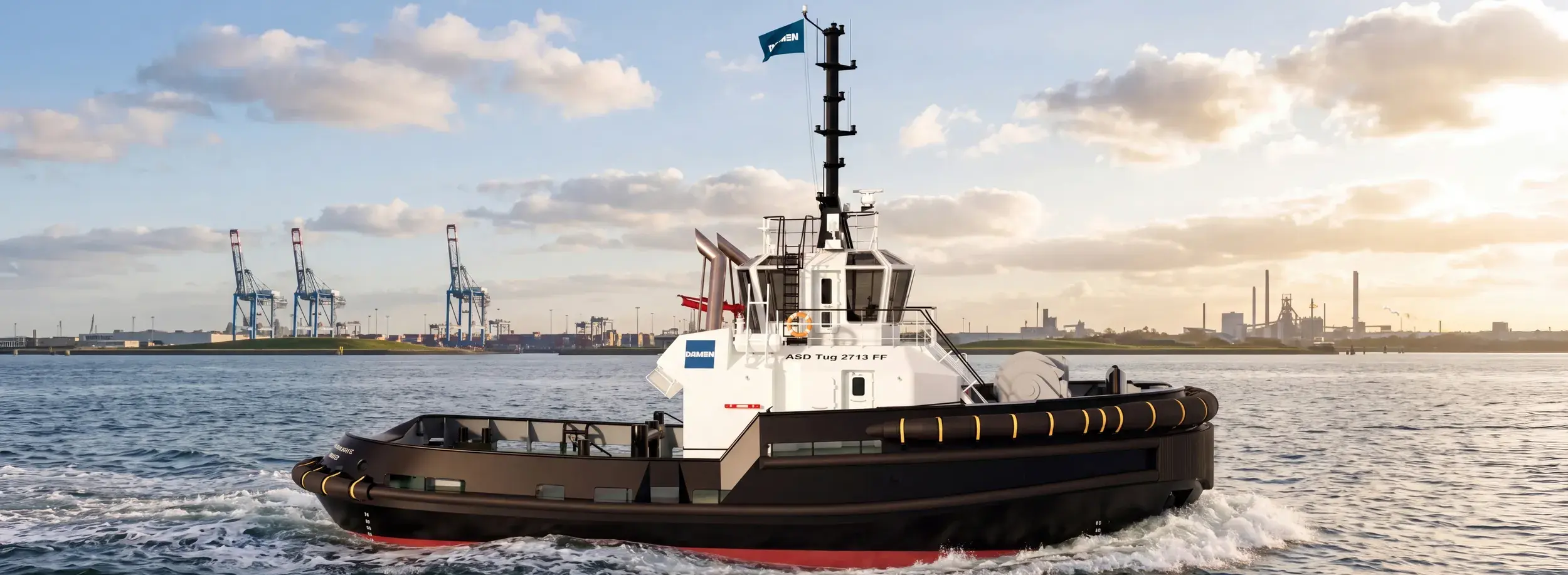 Damen ASD Tug 2713 FF receives approval top