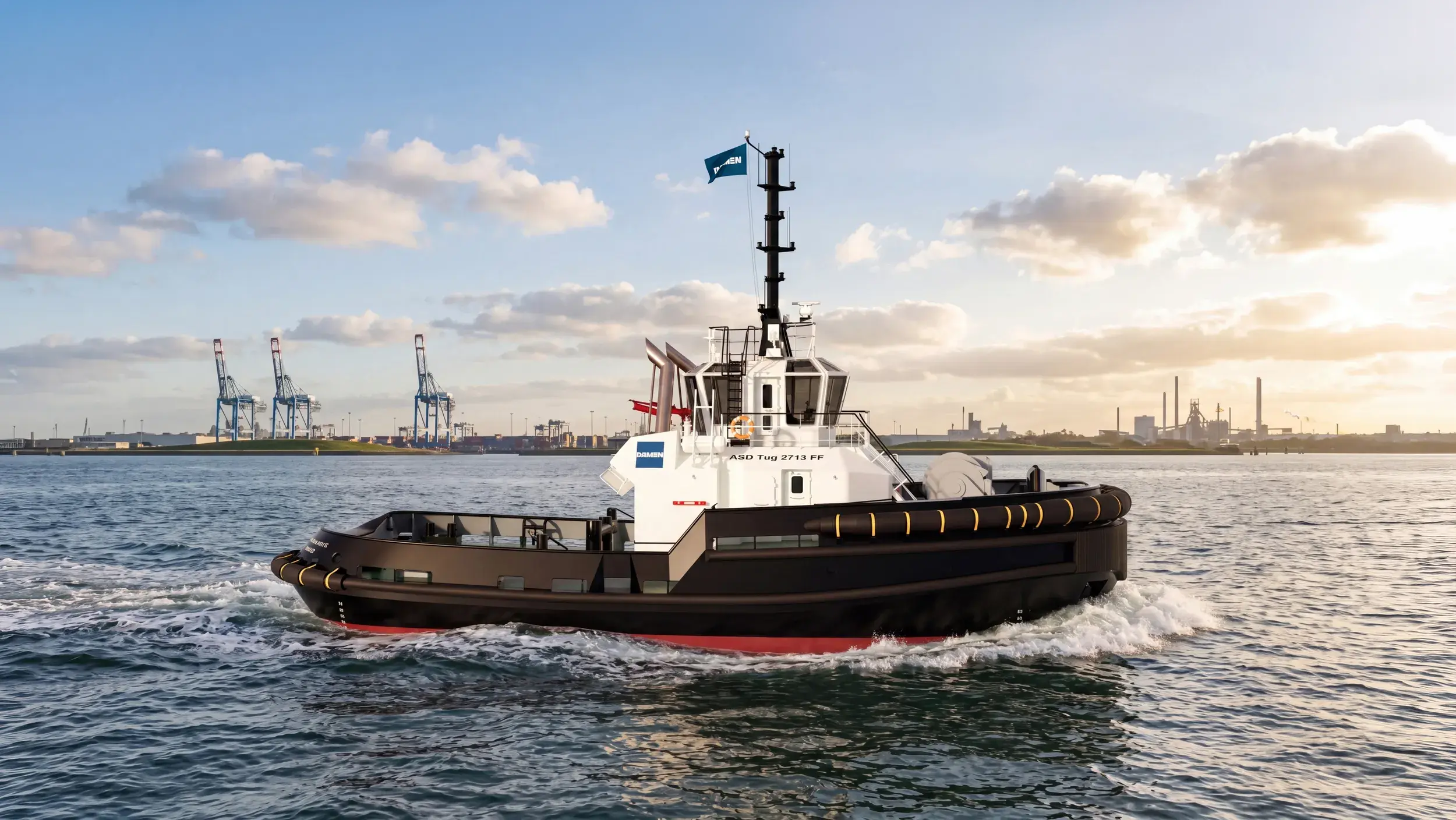 Damen ASD Tug 2713 FF receives approval teaser