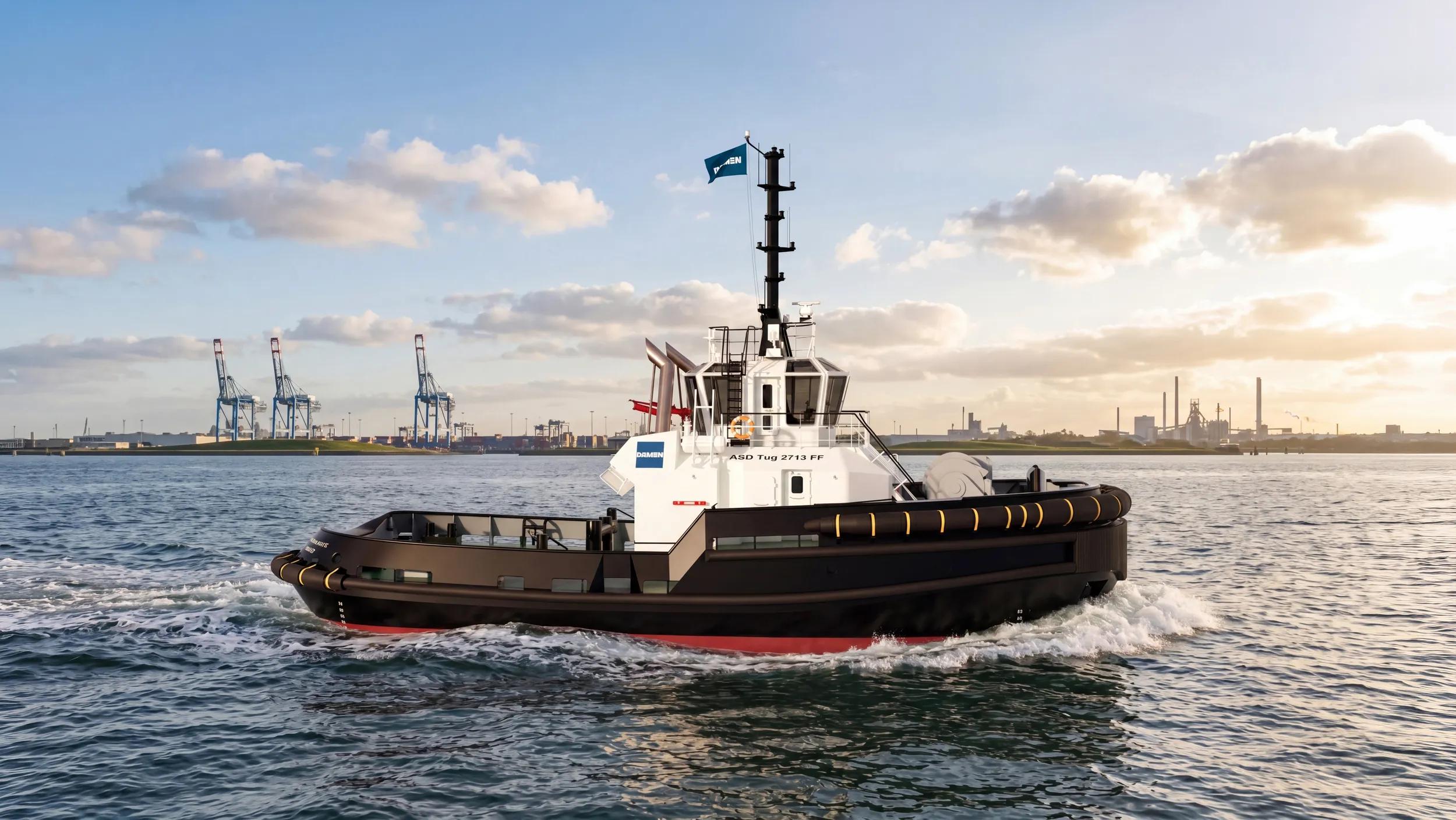 Damen ASD Tug 2713 FF receives approval top