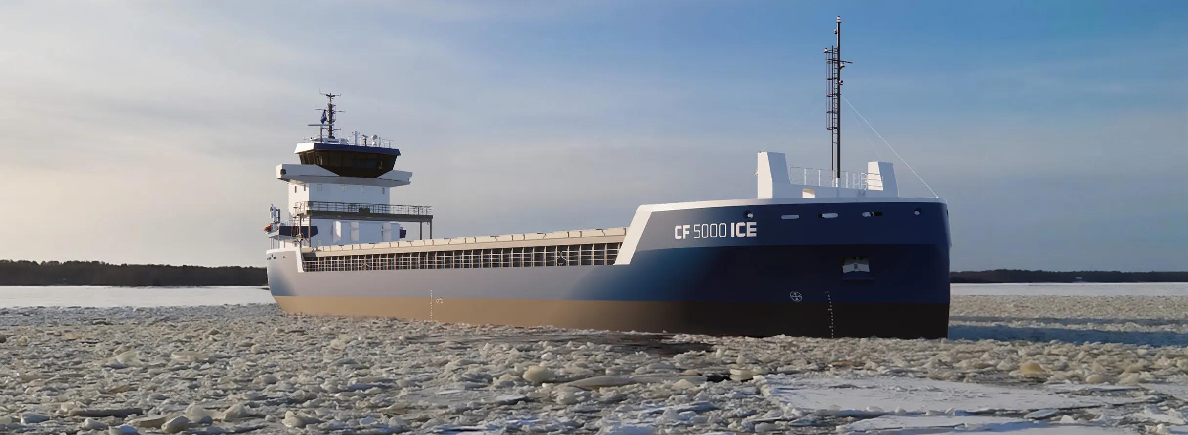 Damen unveils Combi Freighter 5000 ICE top