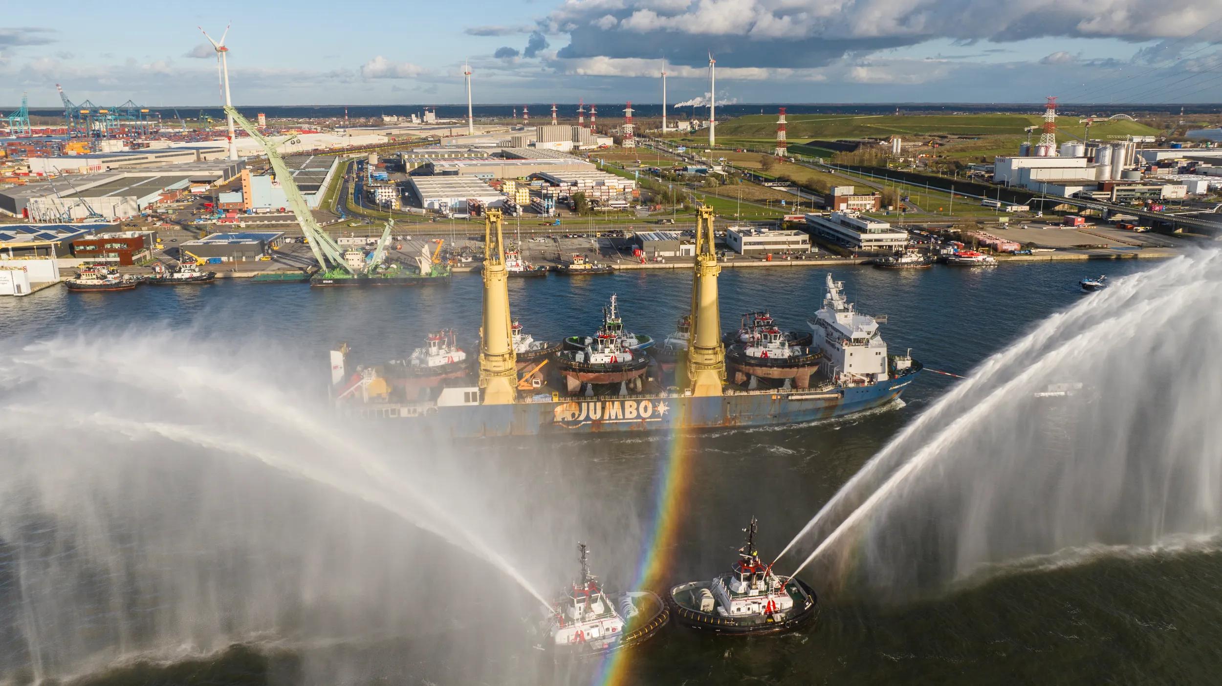 Delivery of six RSD Tugs 2513 to the Port of Antwerp-Bruges