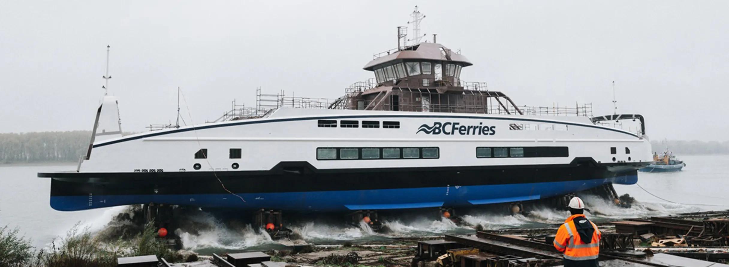 Damen launched the Island Class 9 for Canada’s BC Ferries top