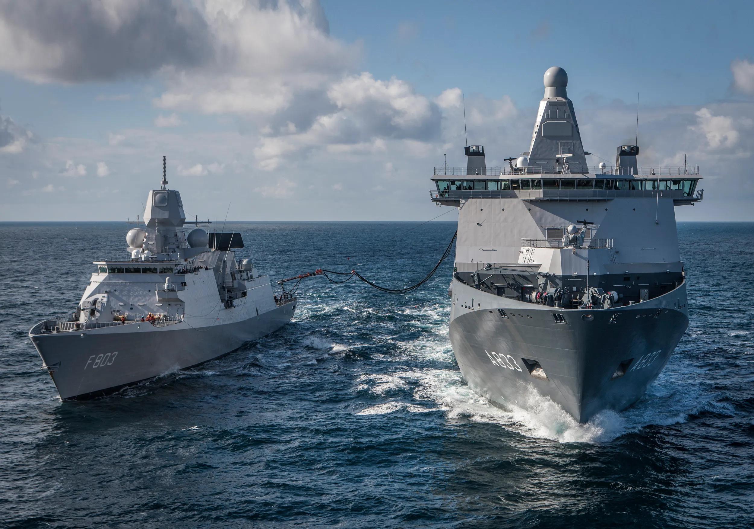 LCF Tromp and JSS Karel Doorman