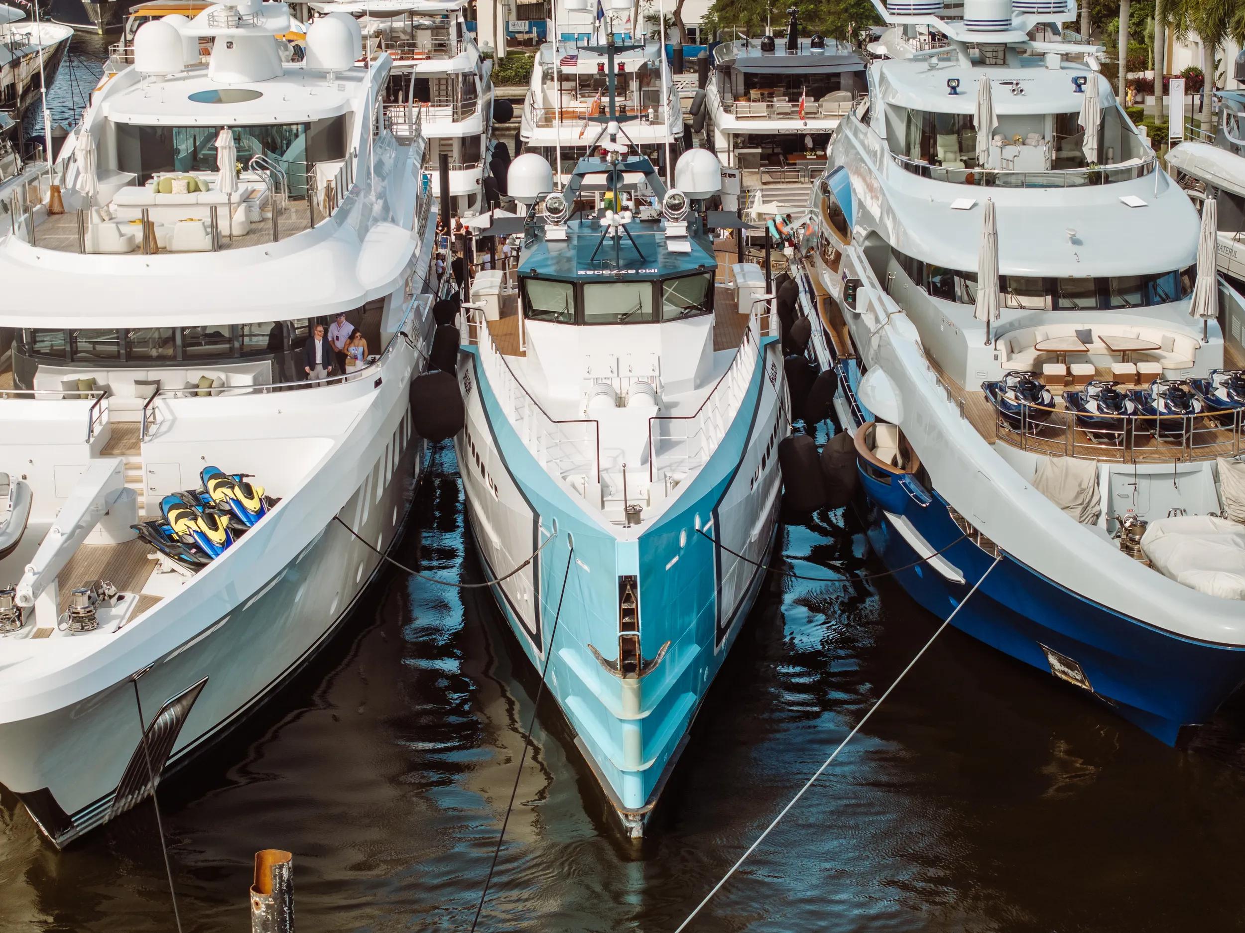 Vessel on the Fort Lauderdale International Boat show 2024