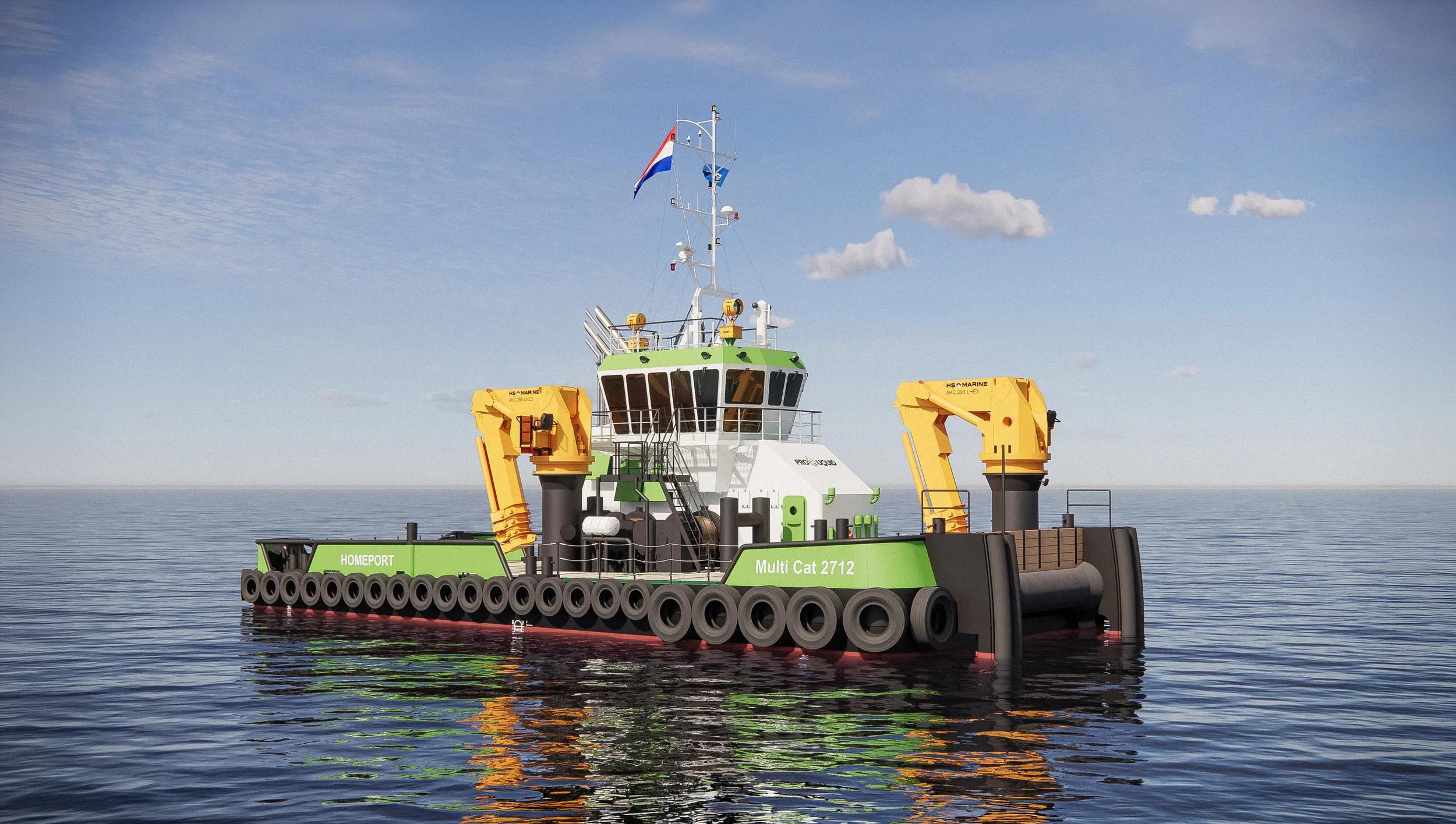 Damen signed with Protunus for Multi Cat 2712 delivery teaser