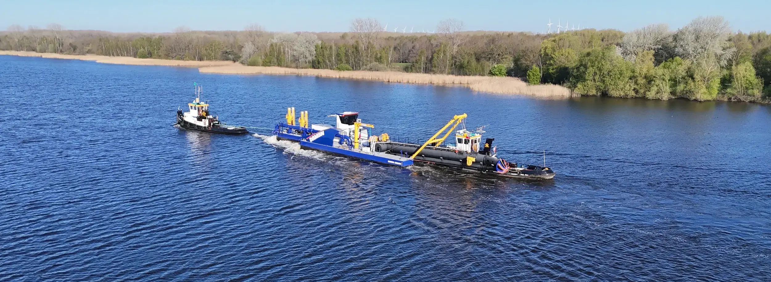 Damen delivers second CSD 600 in record time from stock top